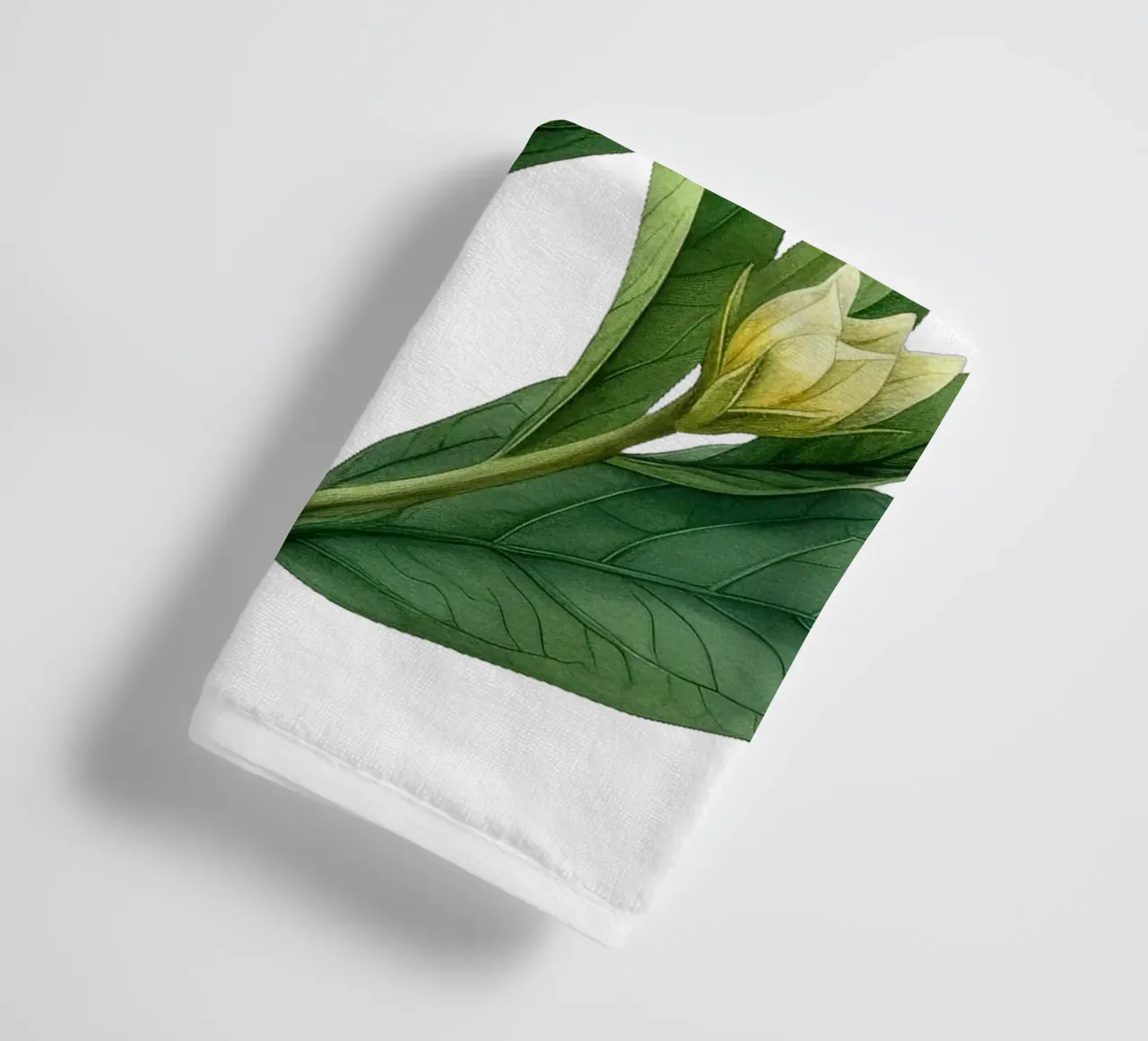 Fiore di foca delle Salomone asciugamano da bagno da Bold Blooms