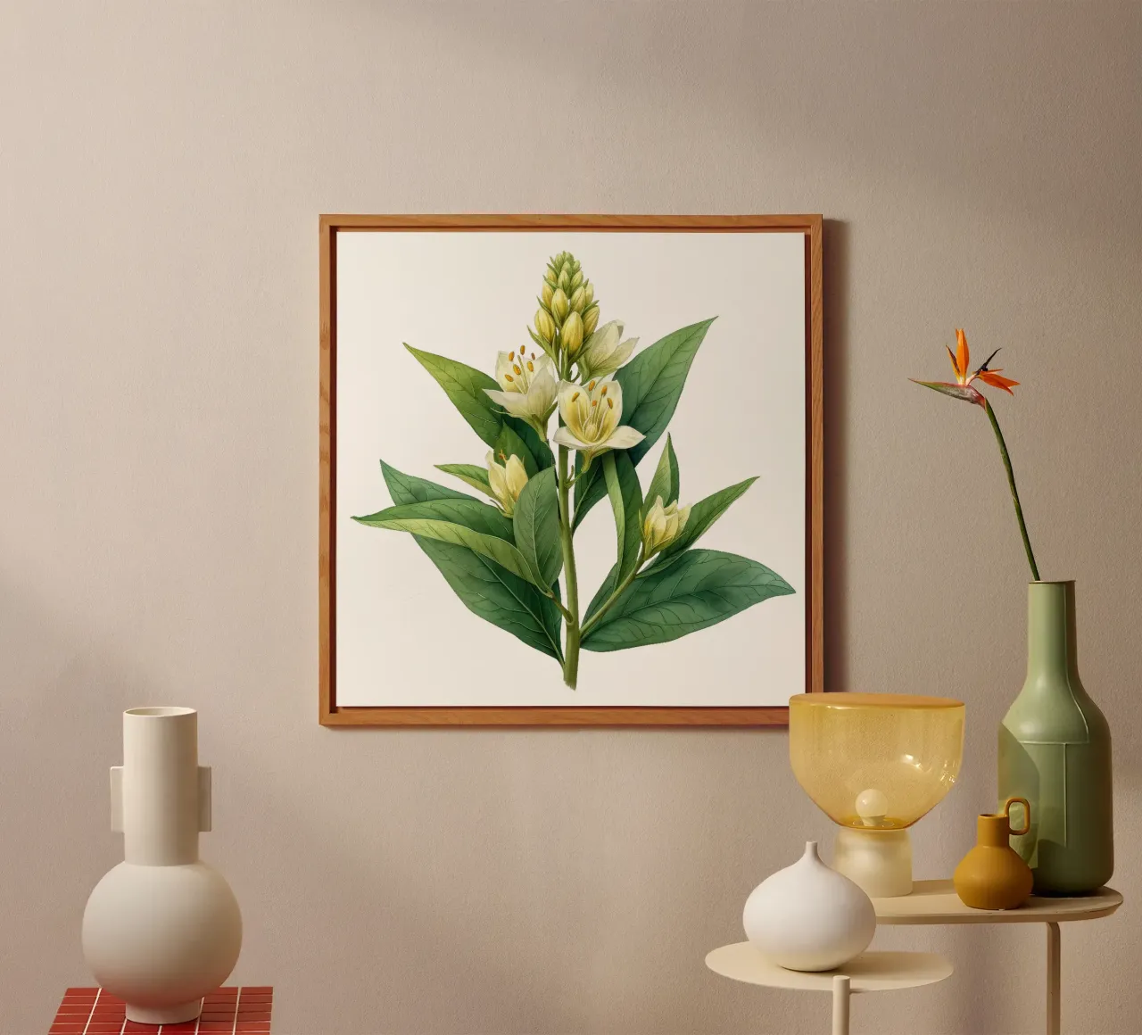 Fiore di foca delle Salomone pannello forex da Bold Blooms