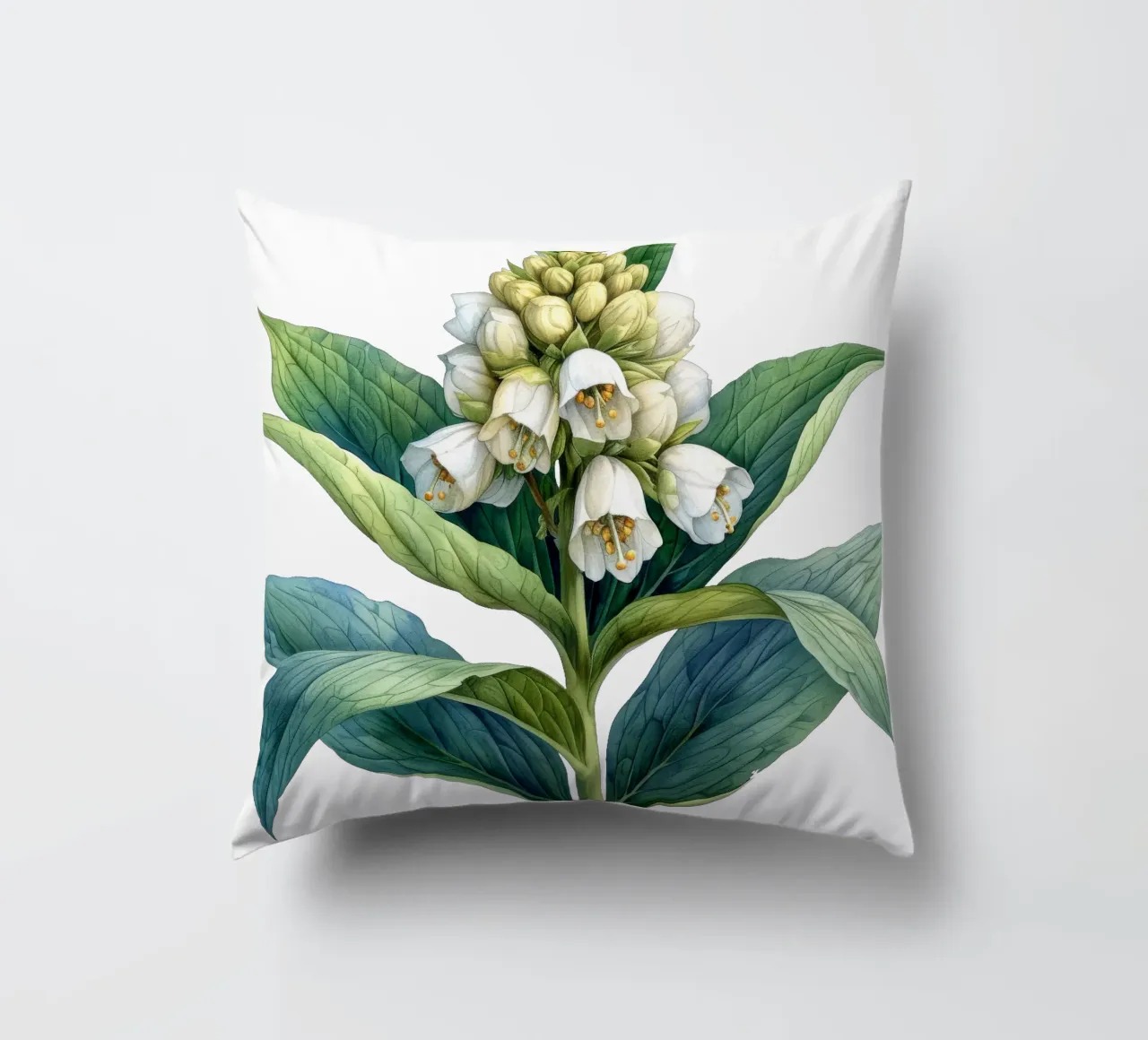 Fiore di foca delle Salomone cuscino da Bold Blooms