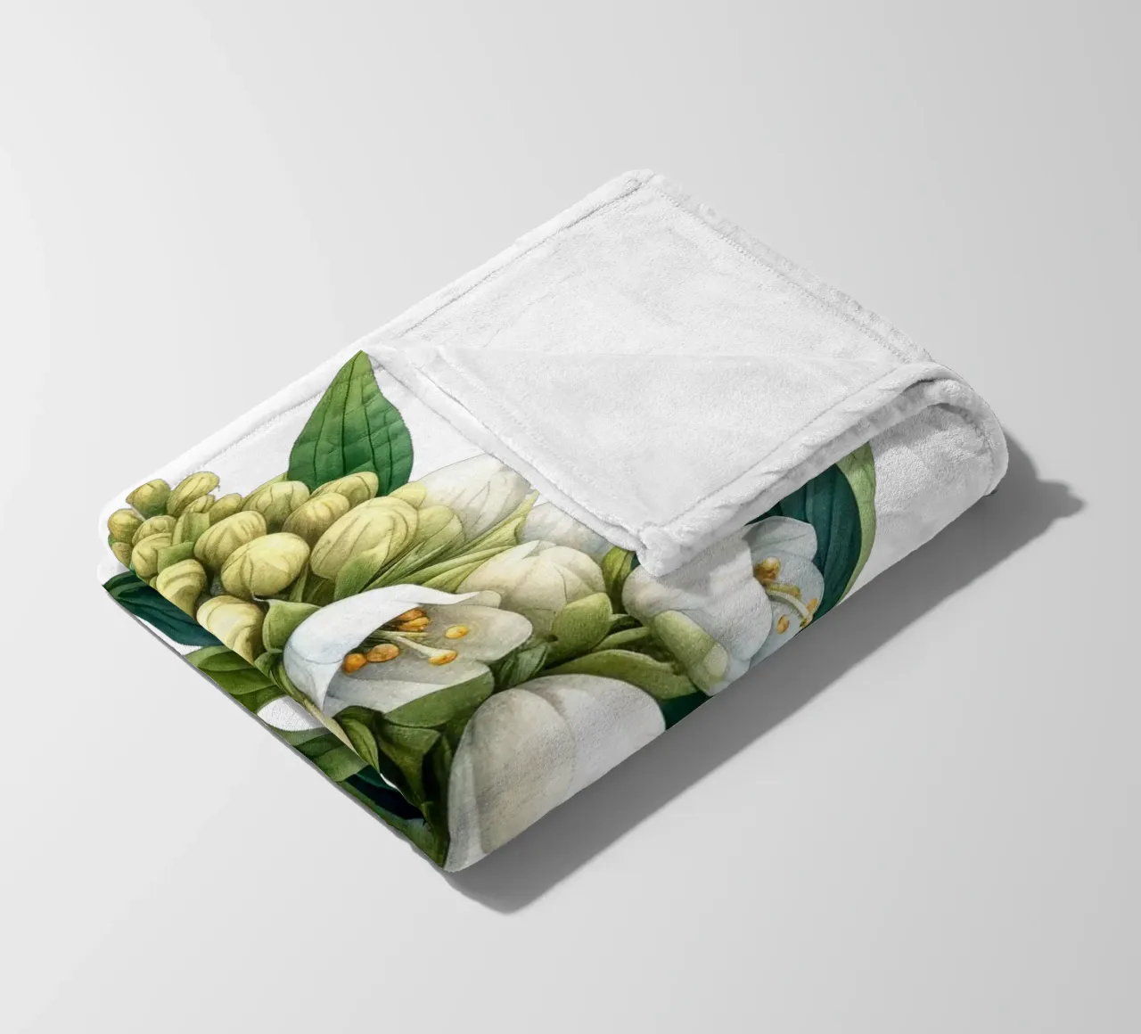 Fiore di foca delle Salomone coperta in pile da Bold Blooms