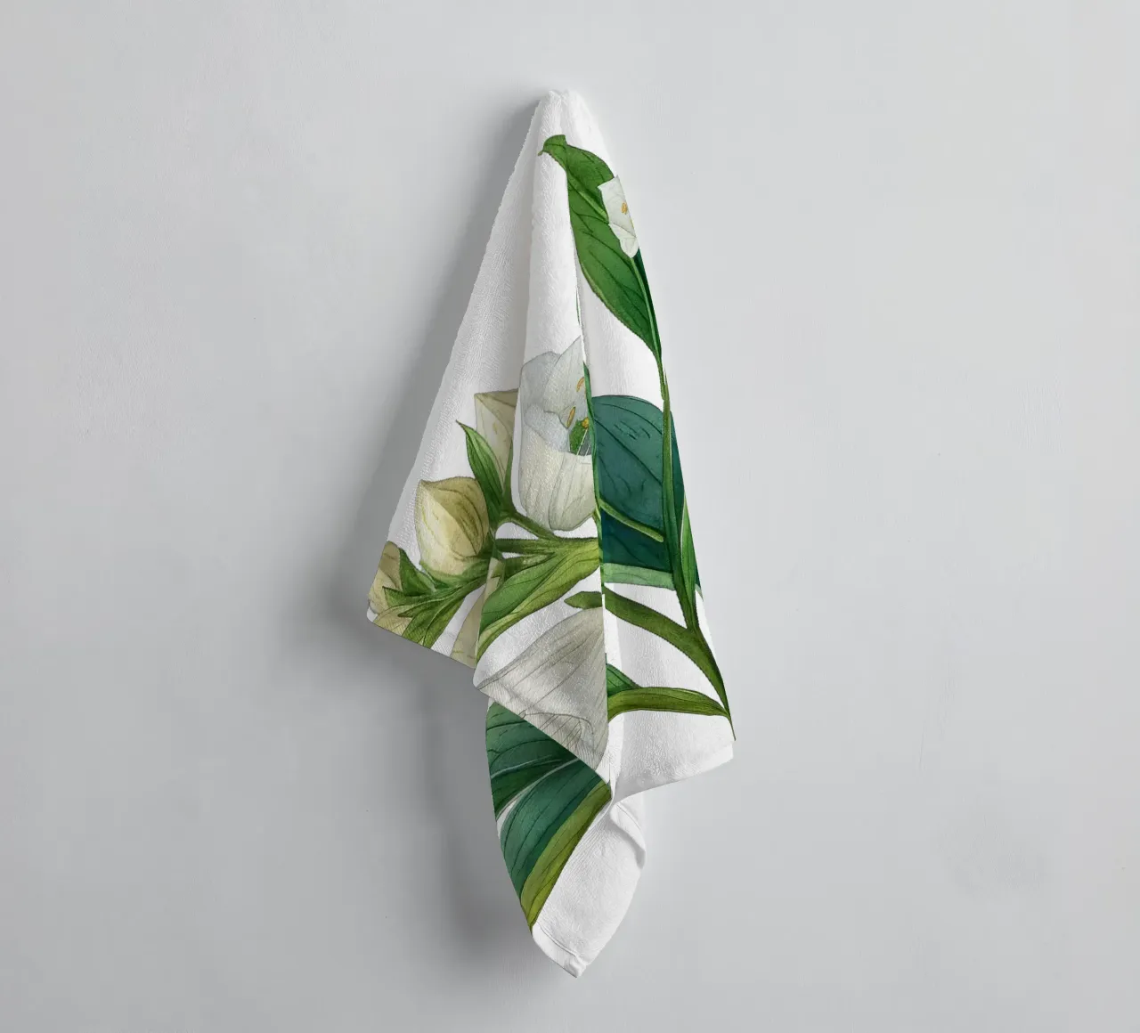 Fiore di foca delle Salomone asciugamano da bagno da Bold Blooms