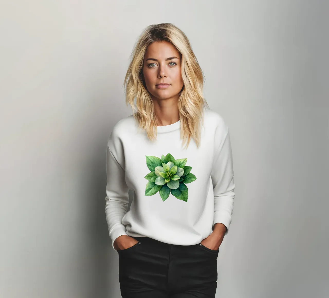 Fiore di euforbia felpa da Bold Blooms