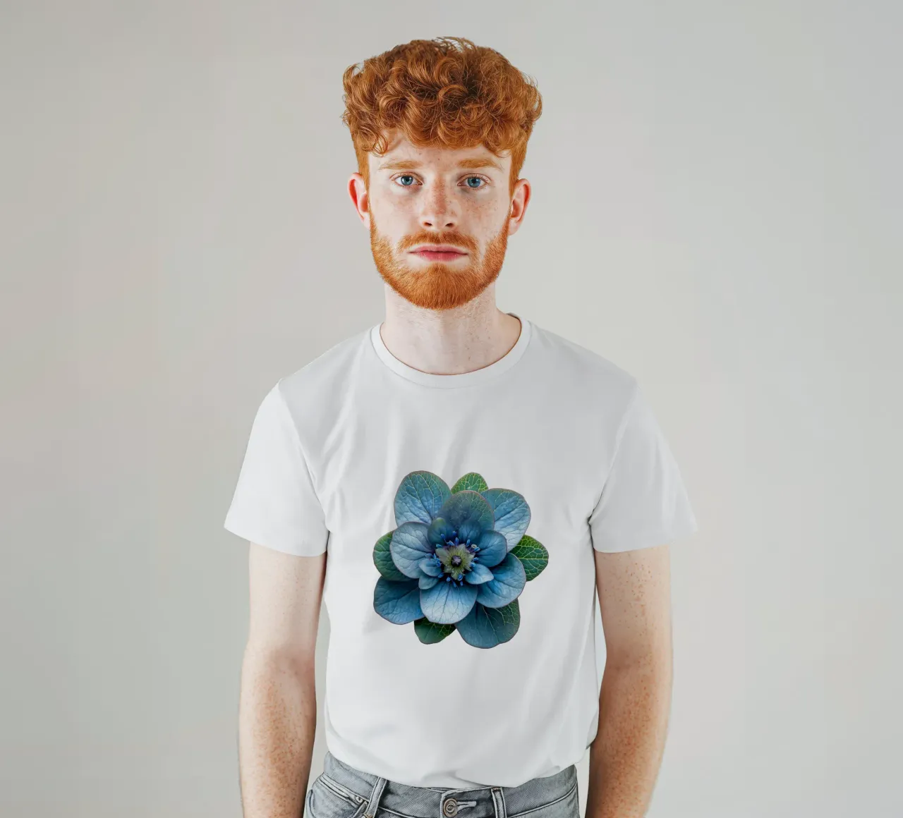 Spurge Flower t-shirt by Bold Blooms