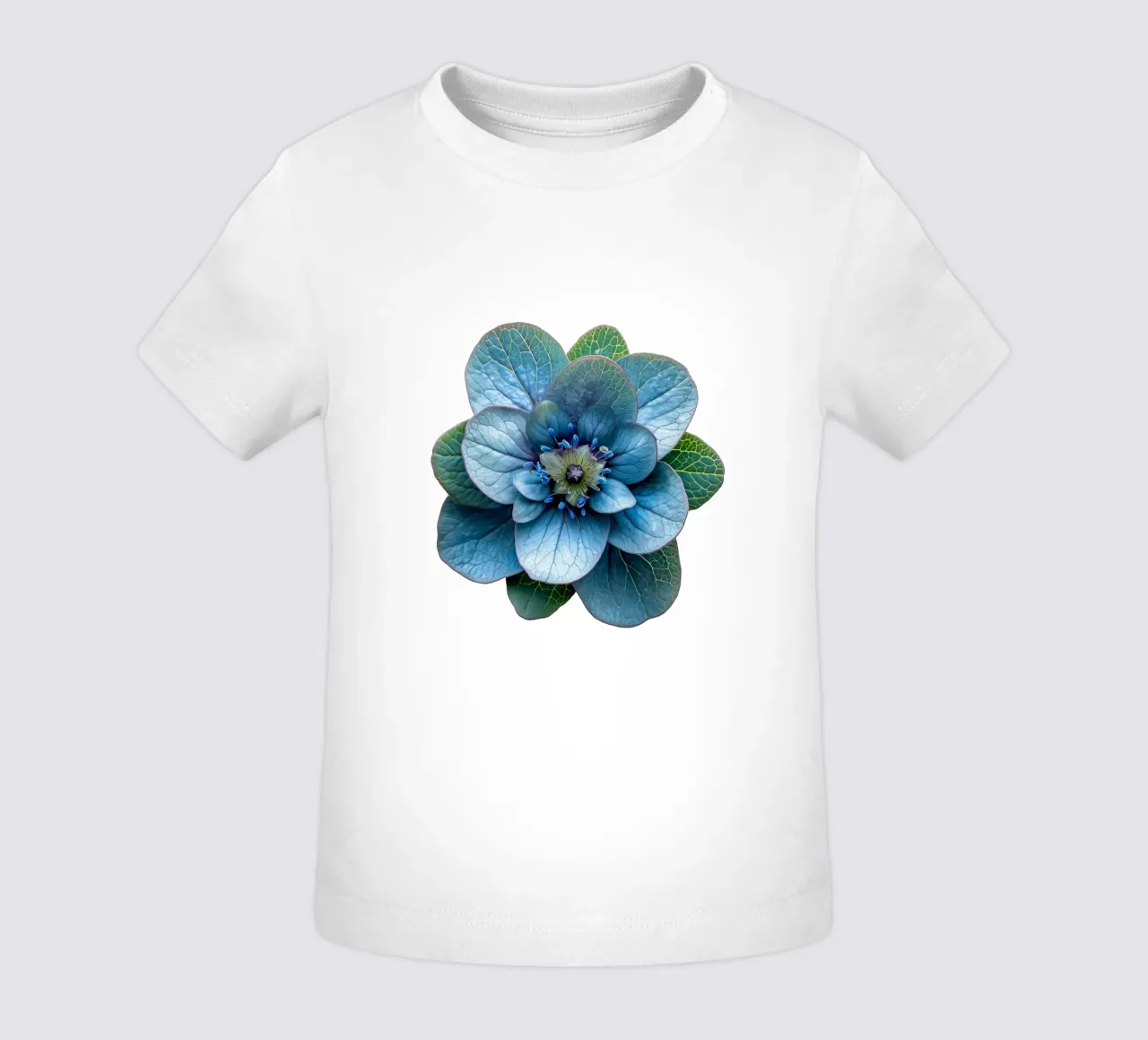 Spurge Flower baby t-shirt by Bold Blooms