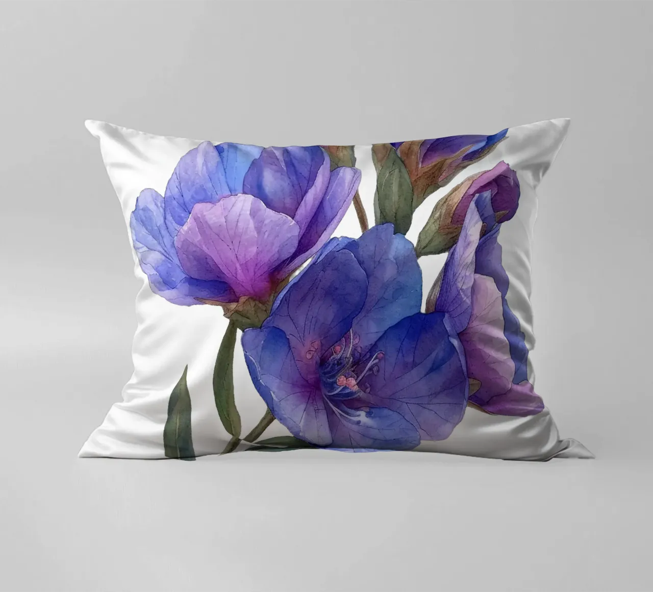 Fiore di statice cuscino da Bold Blooms