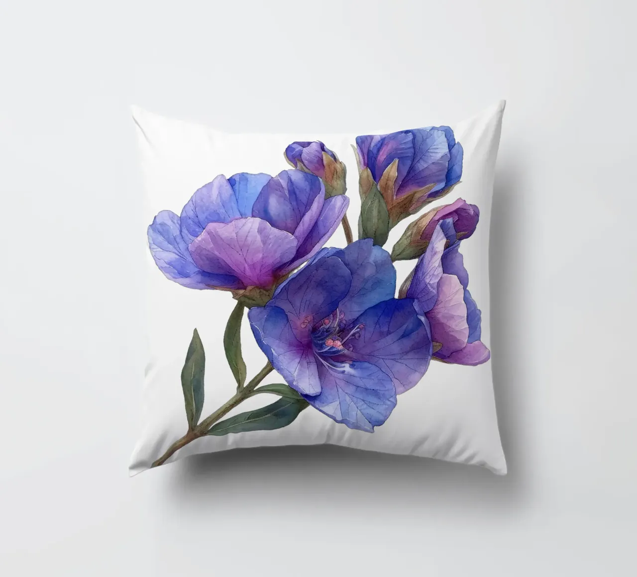 Fiore di statice cuscino da Bold Blooms