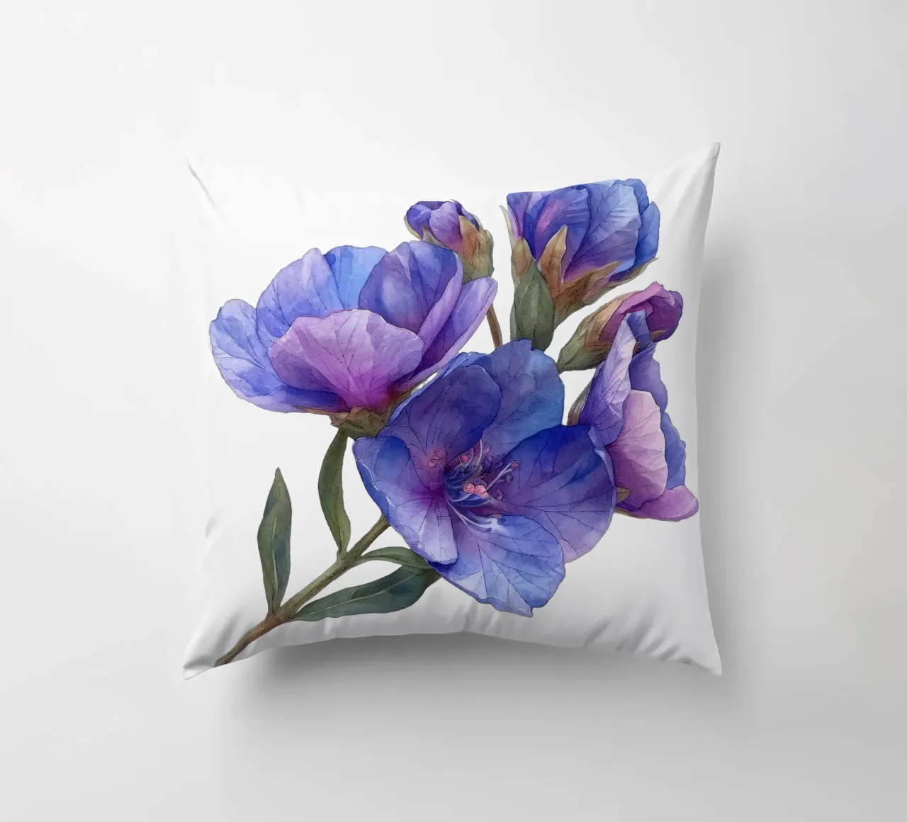 Fiore di statice cuscino da Bold Blooms