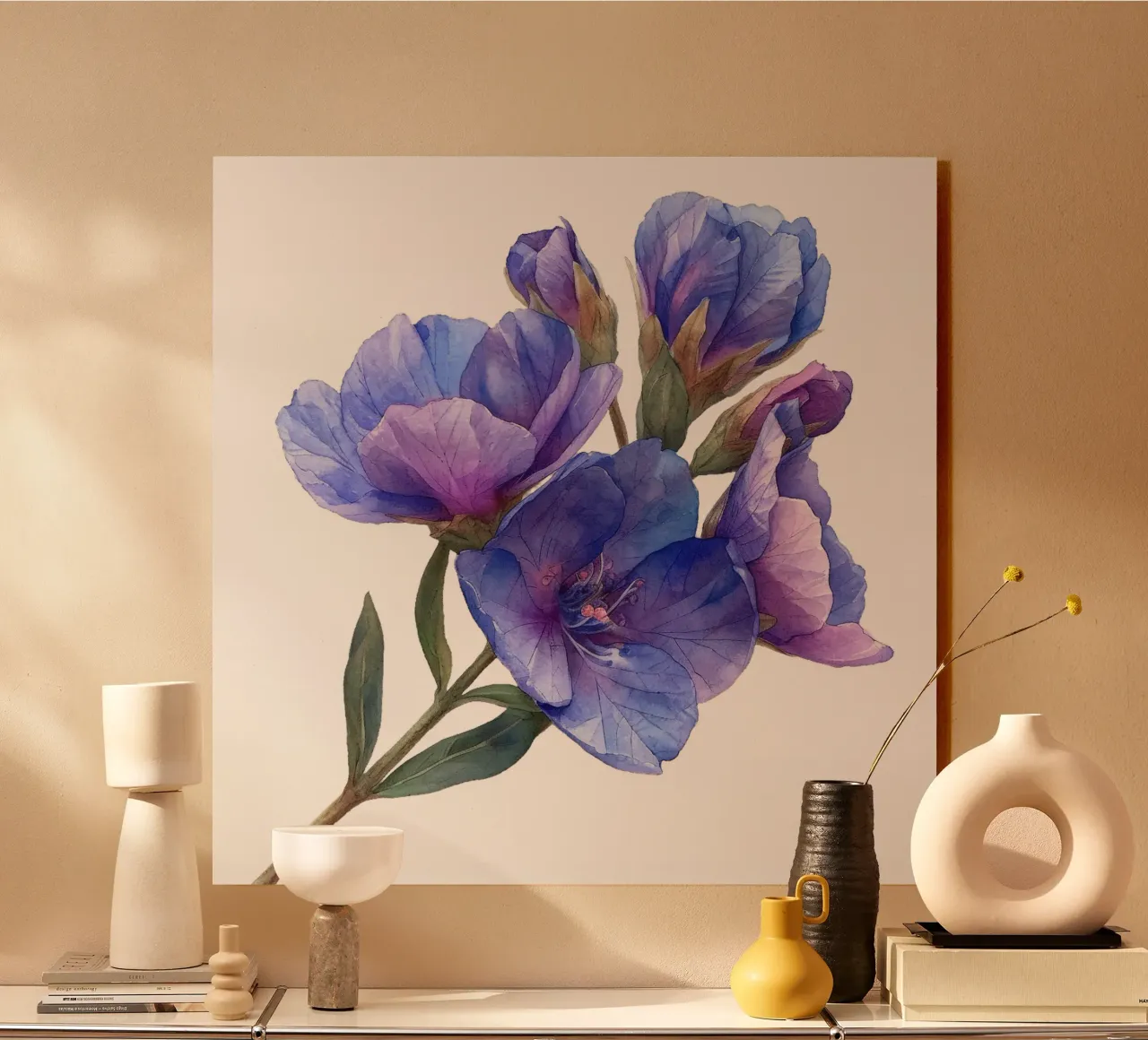 Fiore di statice alluminio dibond da Bold Blooms