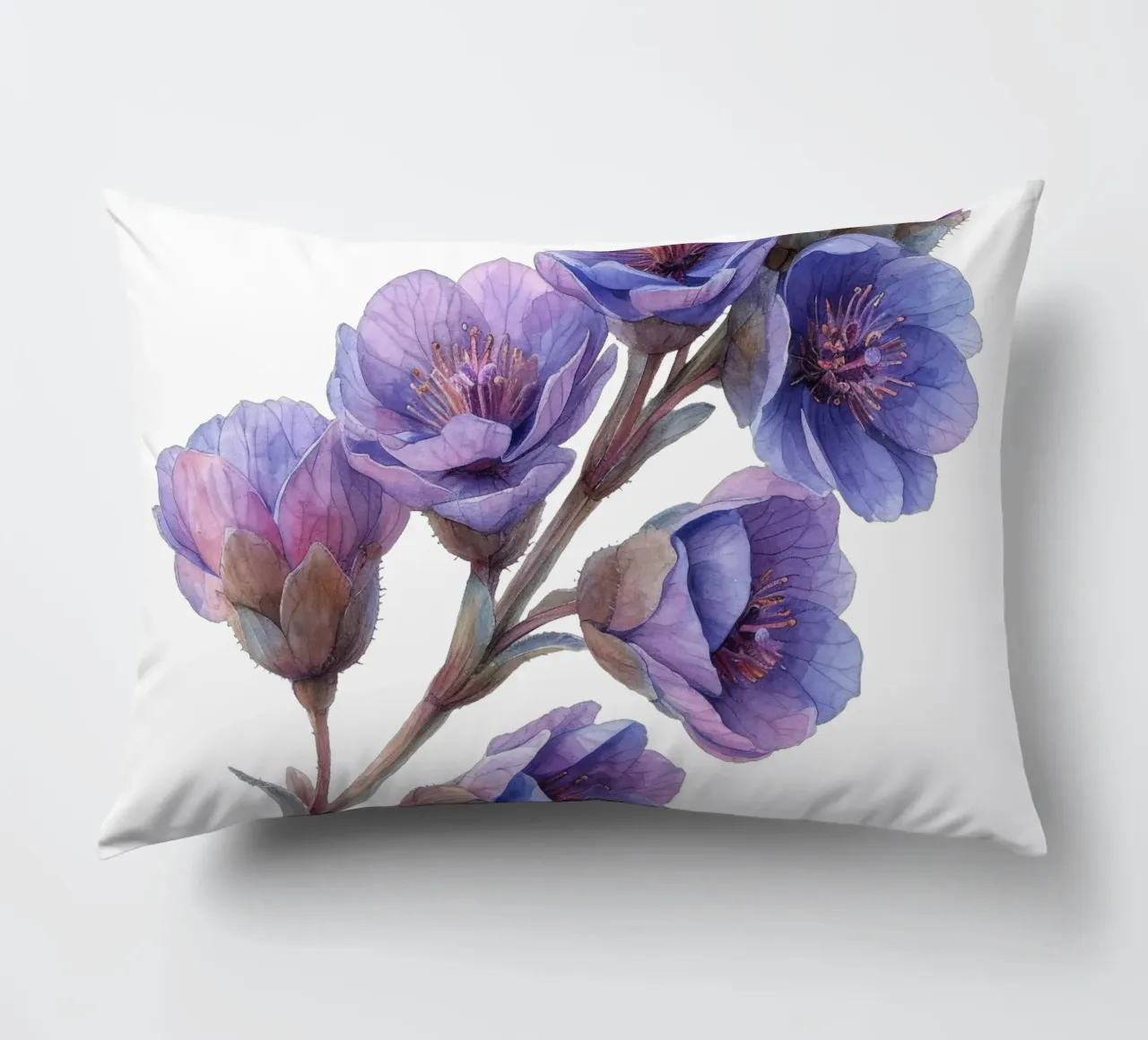 Fiore di statice cuscino da Bold Blooms