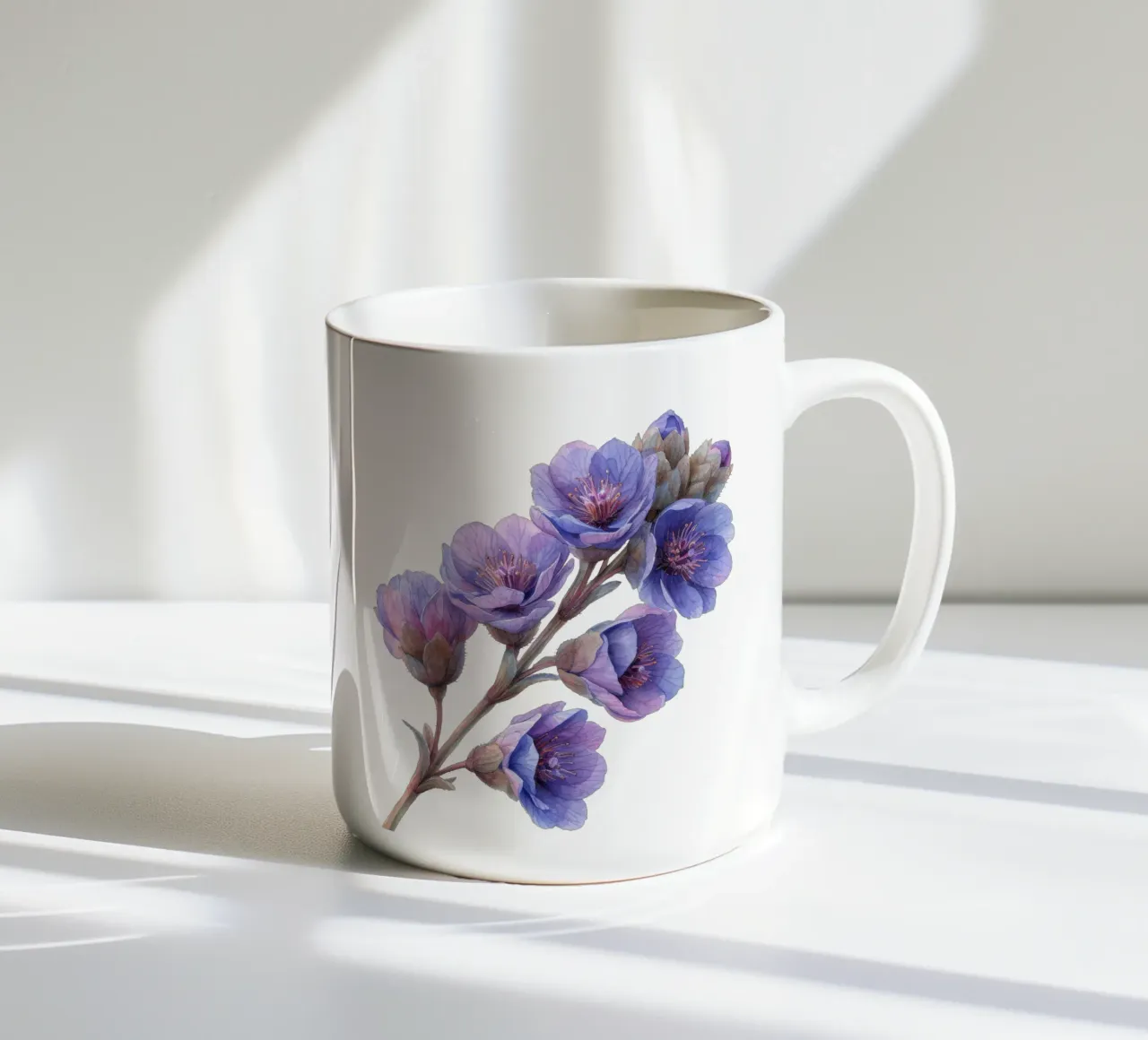 Fiore di statice tazza in ceramica da Bold Blooms