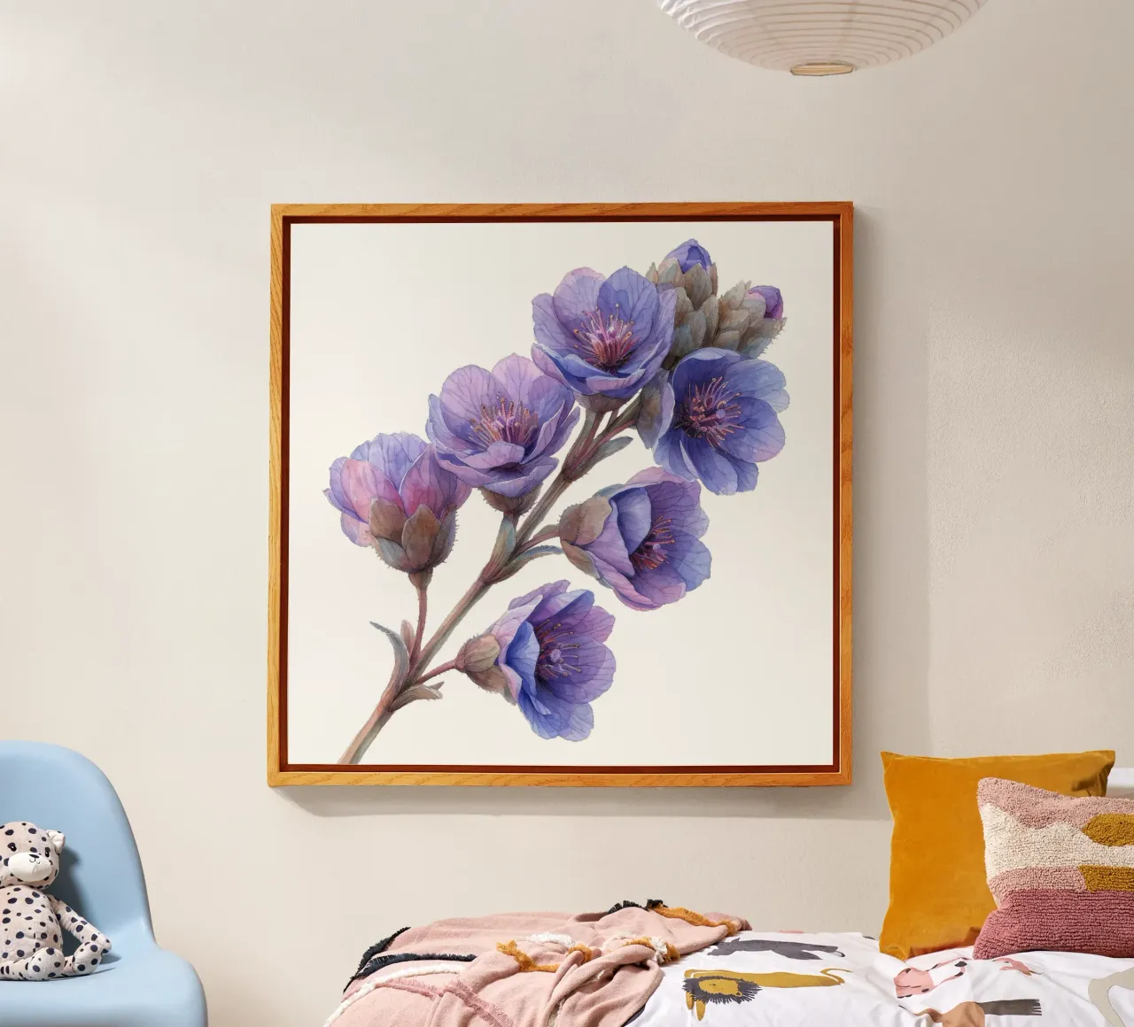 Fiore di statice plexiglass da Bold Blooms