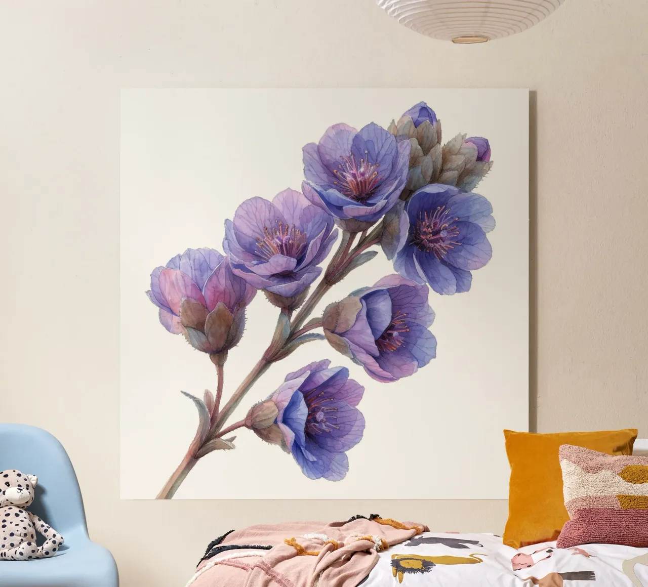 Fiore di statice plexiglass da Bold Blooms