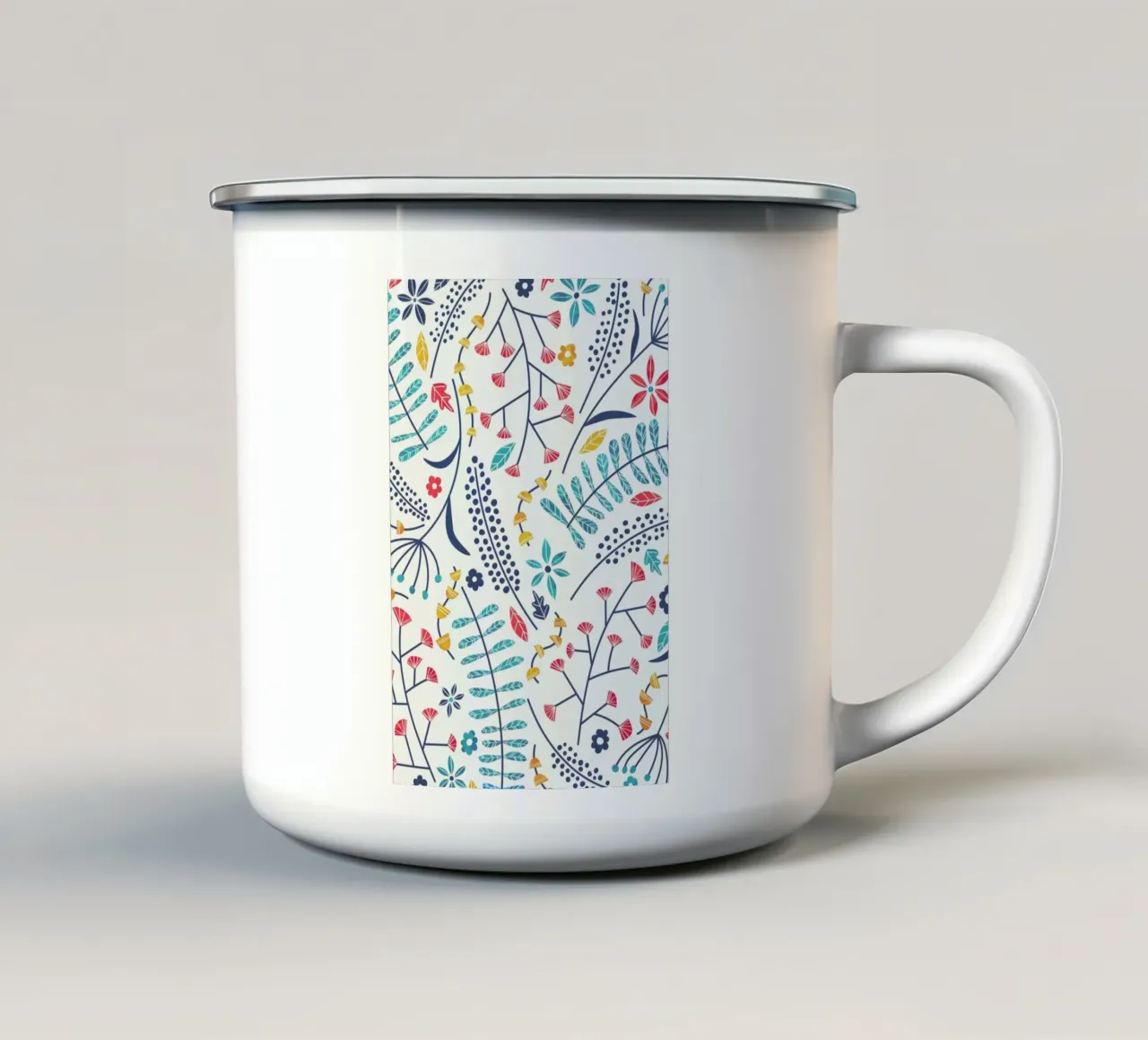 Koromiko tazza in smalto da Tracie Andrews
