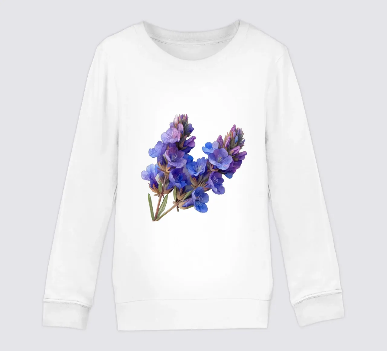 Fiore di statice felpa bambino da Bold Blooms