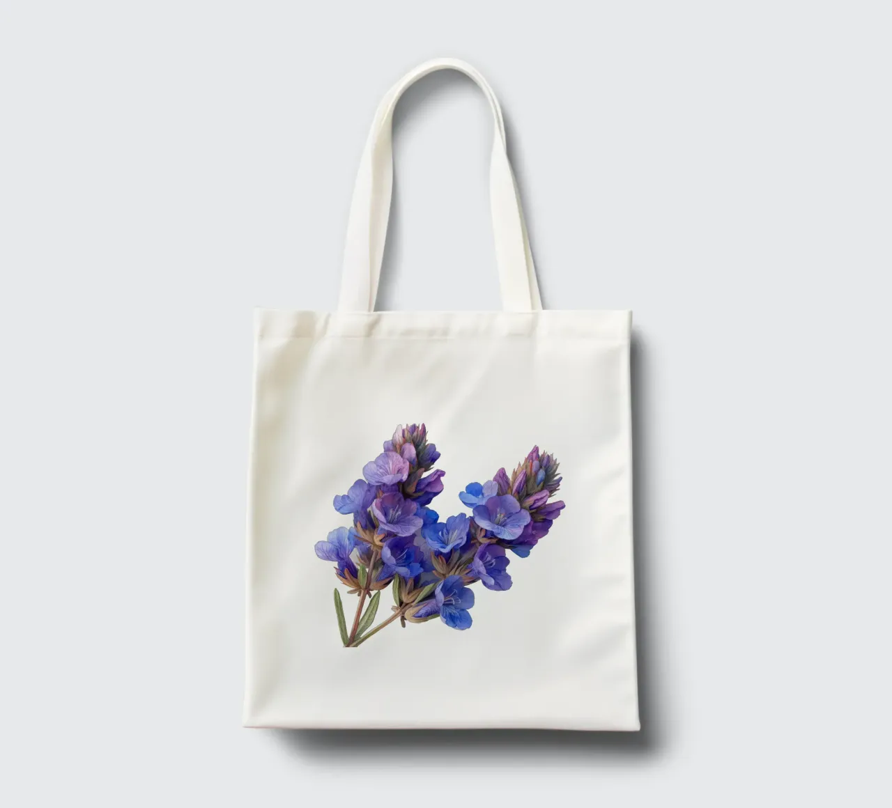 Fiore di statice borsa in juta da Bold Blooms