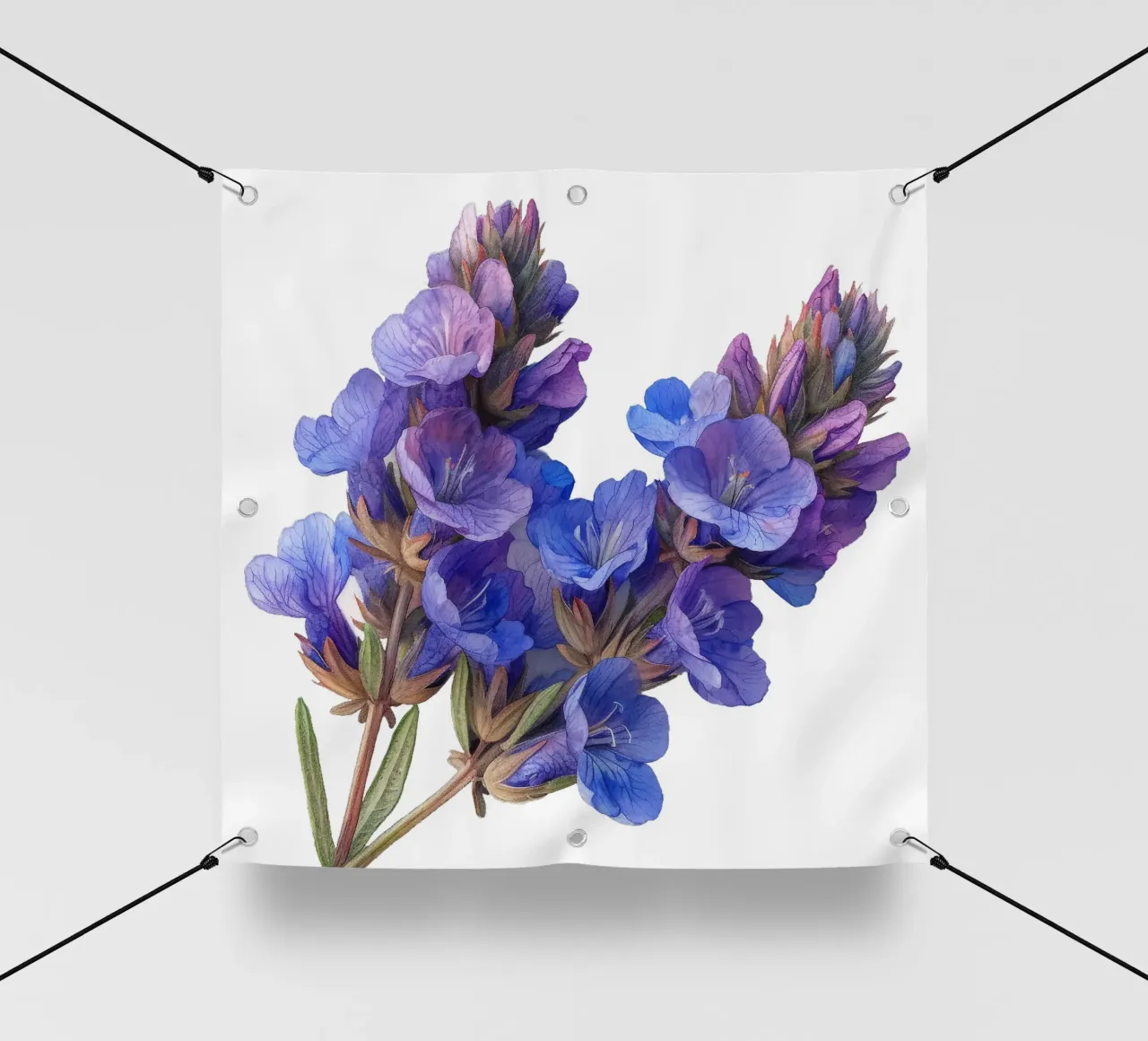 Fiore di statice telo in pvc da Bold Blooms