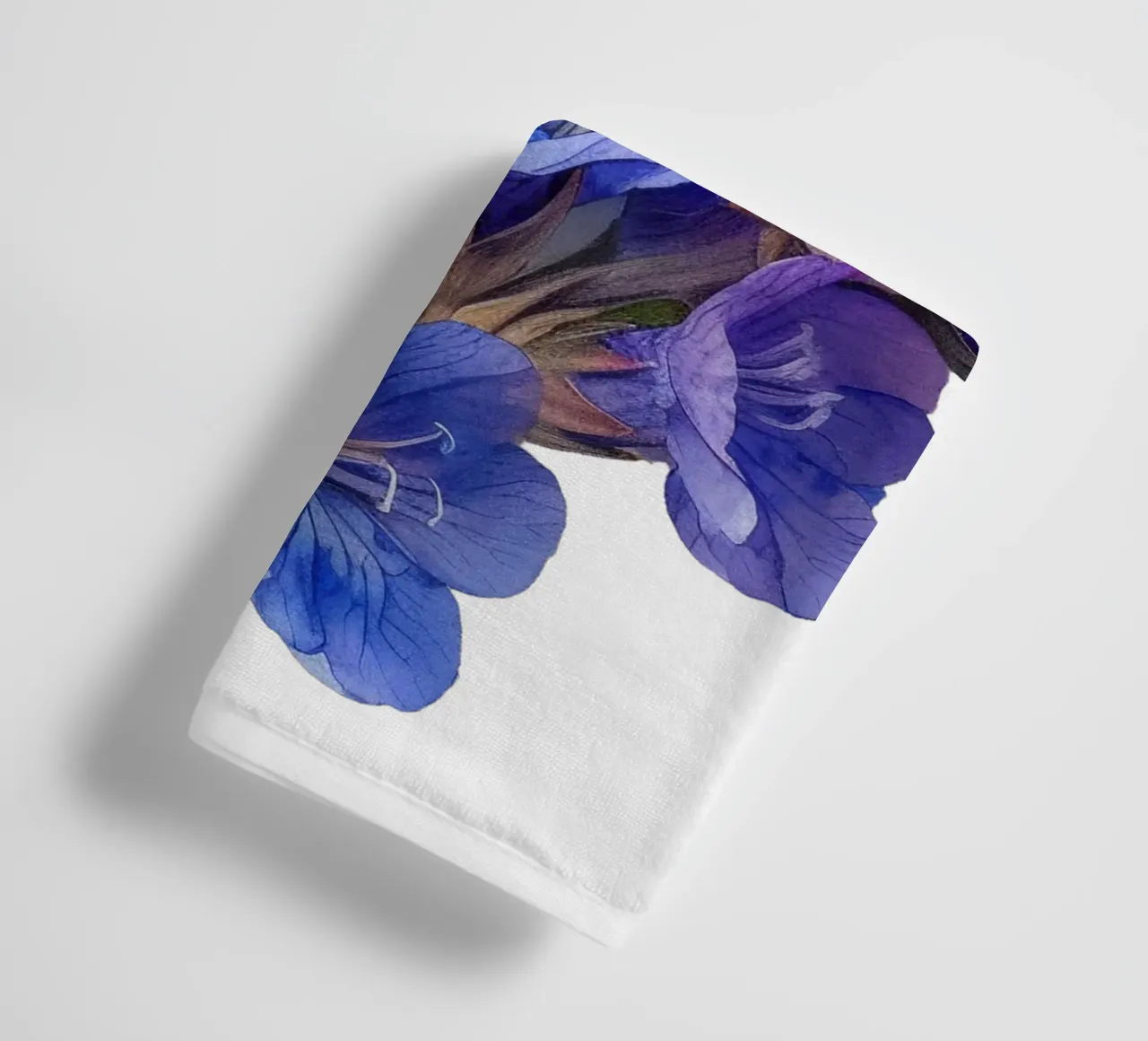 Fiore di statice asciugamano da bagno da Bold Blooms