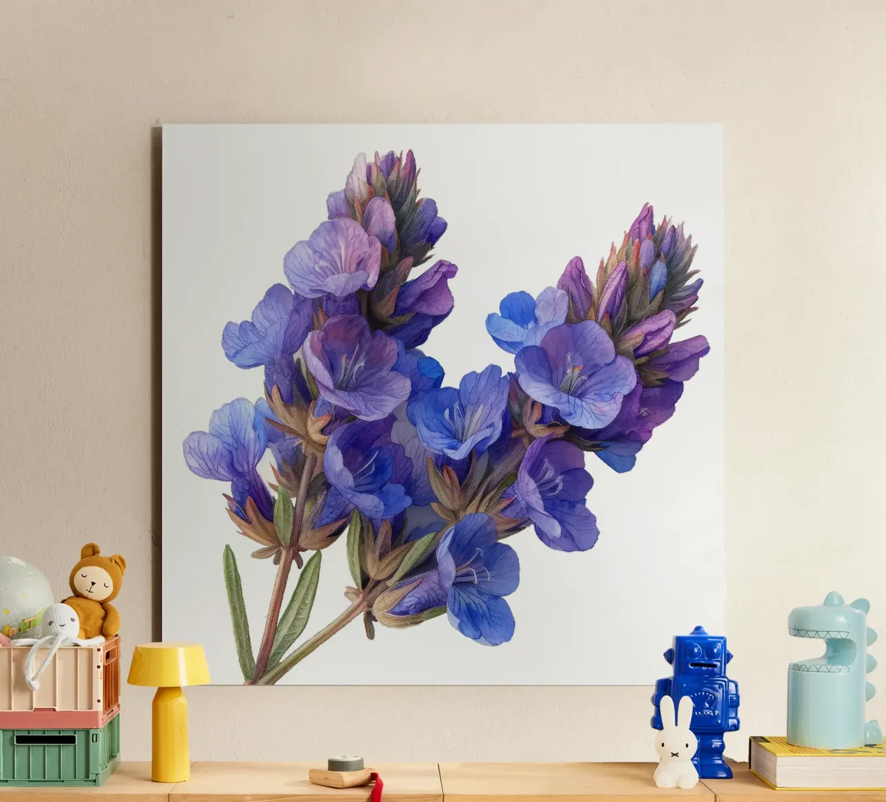 Fiore di statice alluminio dibond da Bold Blooms