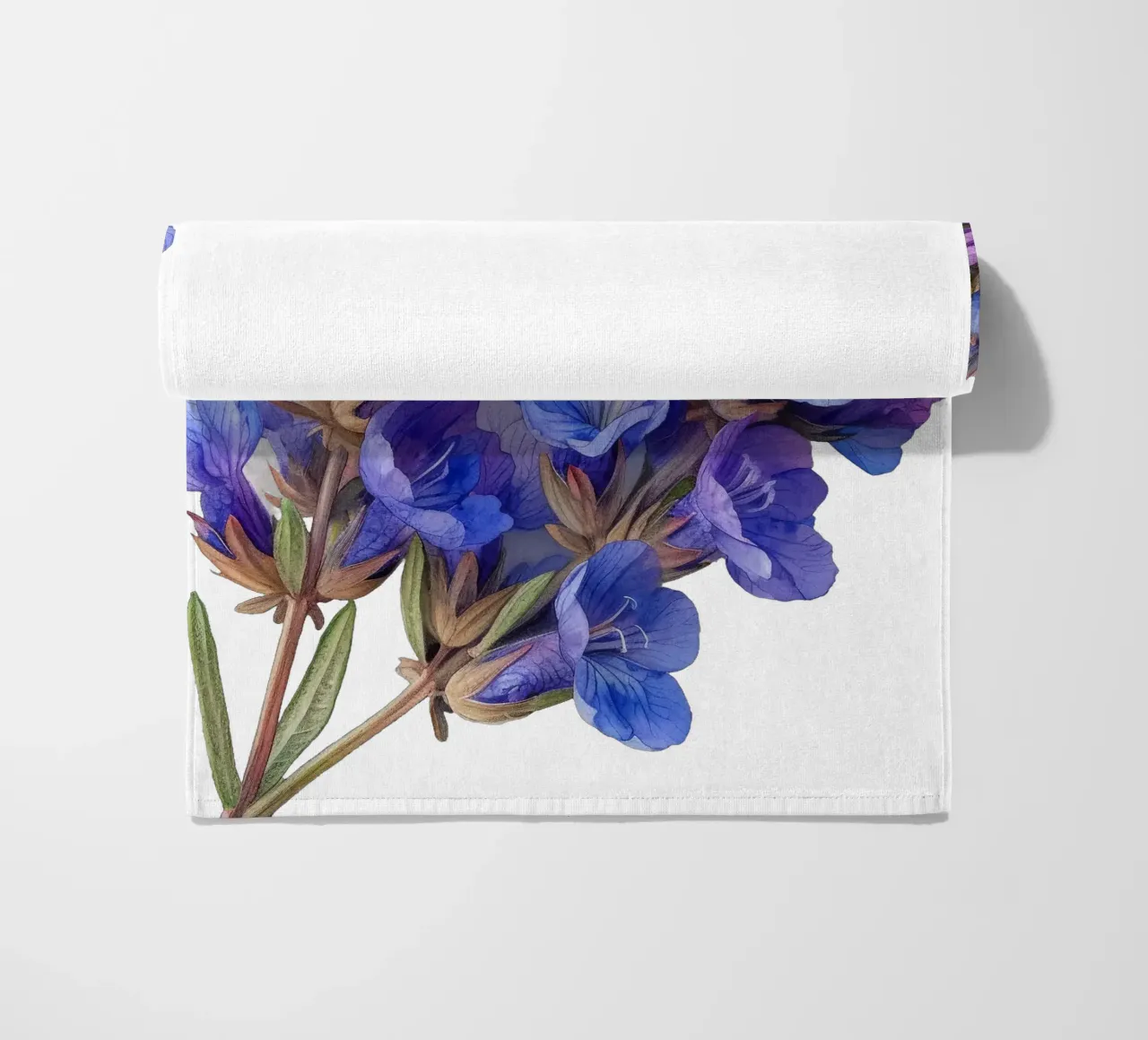 Fiore di statice telo mare da Bold Blooms