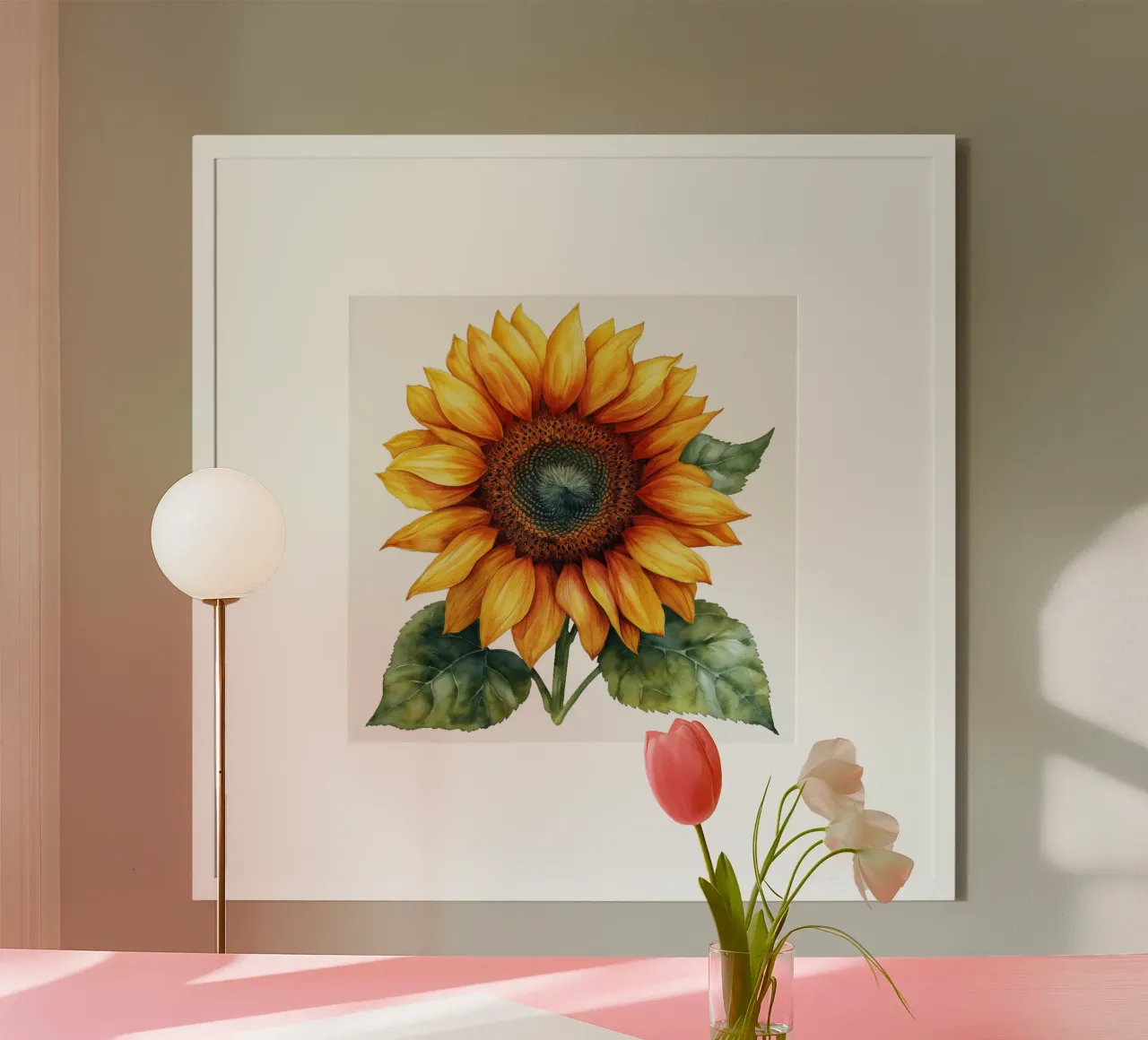 Girasole poster da Bold Blooms