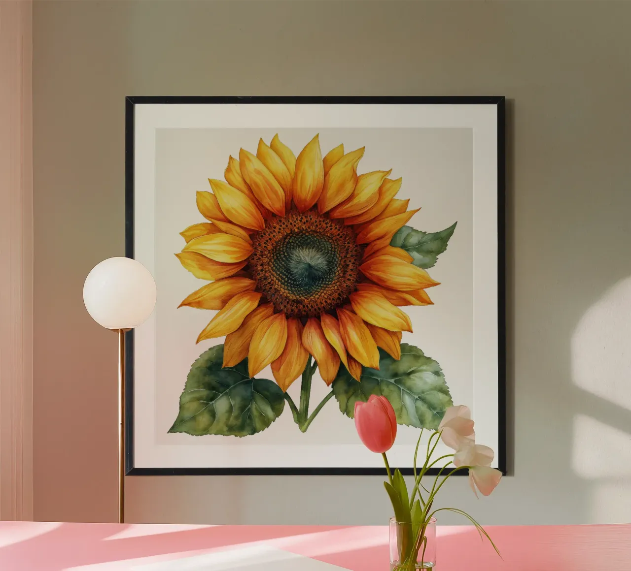 Girasole poster da Bold Blooms