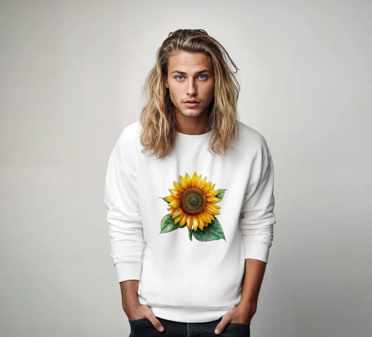 Girasole felpa da Bold Blooms