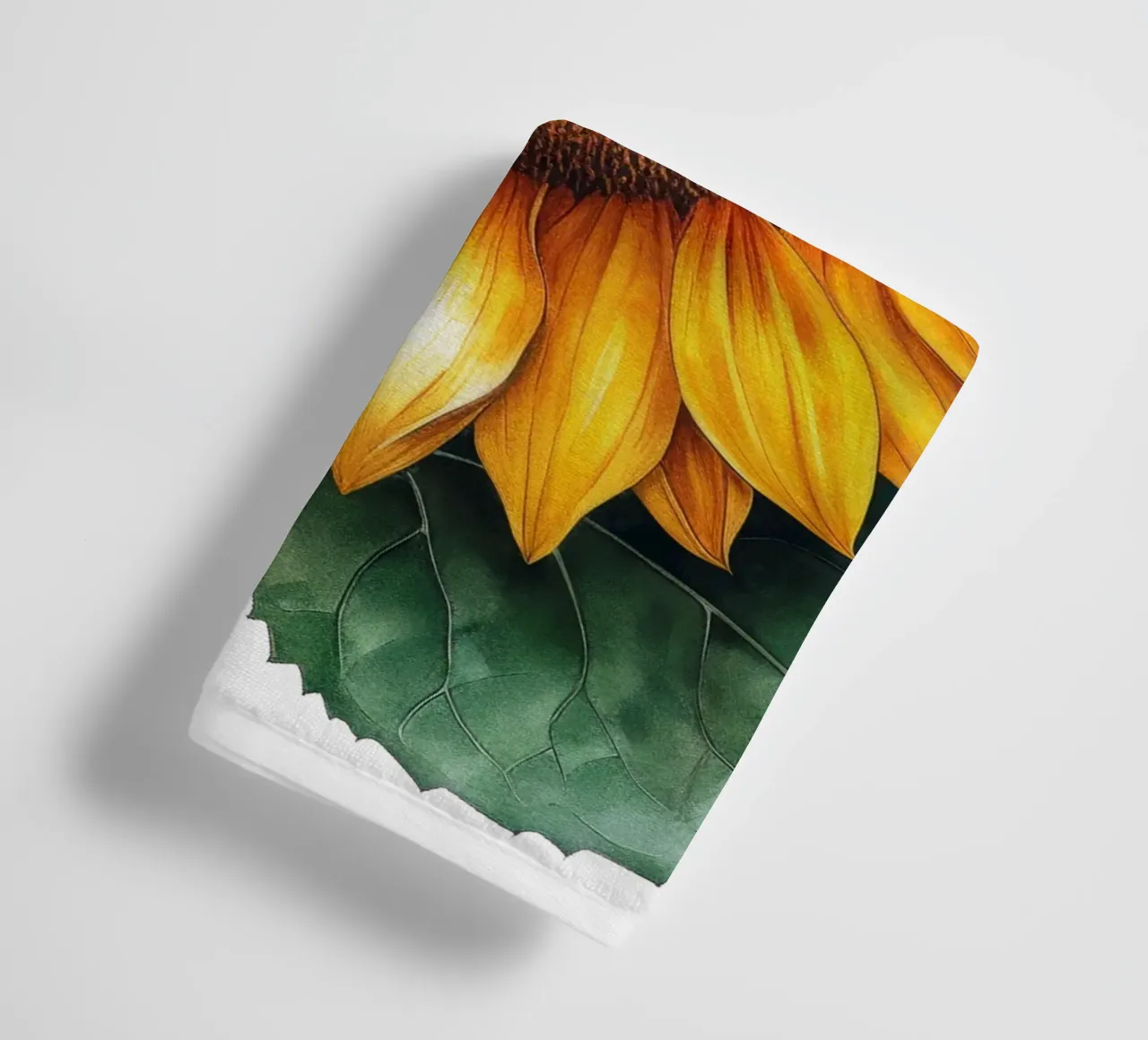 Sunflower towel by Bold Blooms