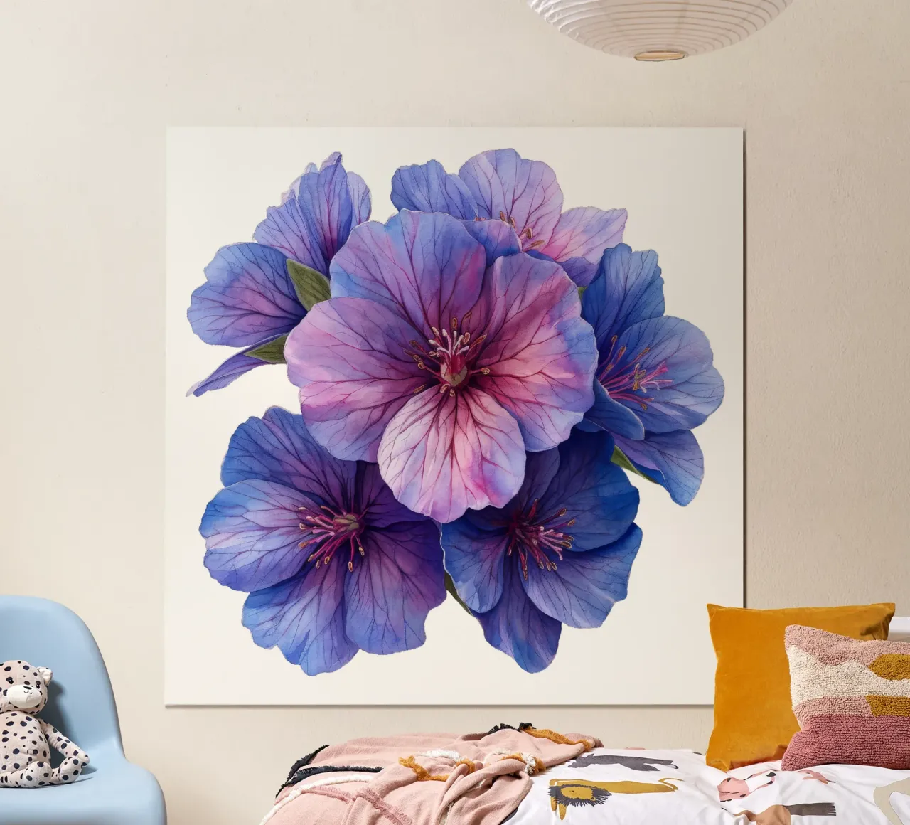 Fiore dolce William poster da Bold Blooms