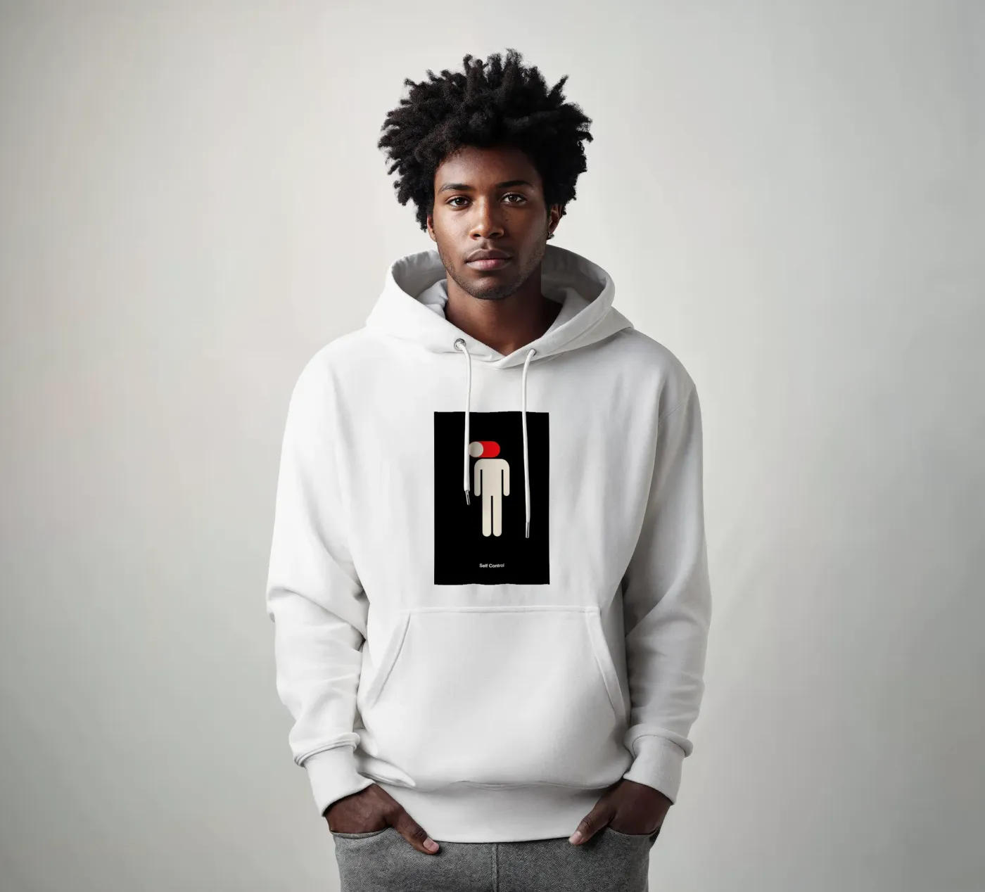 Self Control hoodie by Viktor Hertz