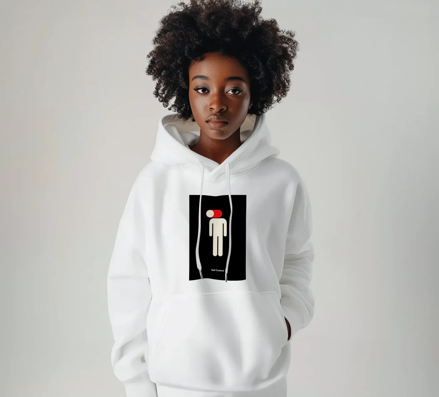 Self Control hoodie by Viktor Hertz