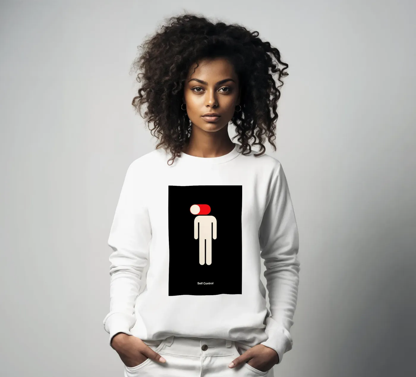 Self Control felpa da Viktor Hertz