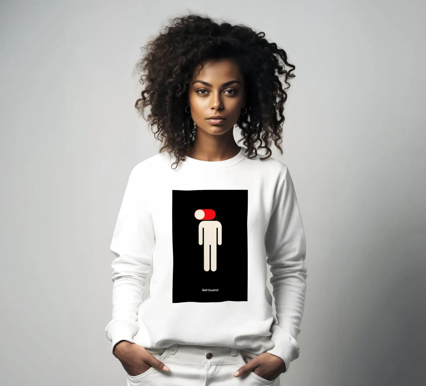 Self Control felpa da Viktor Hertz