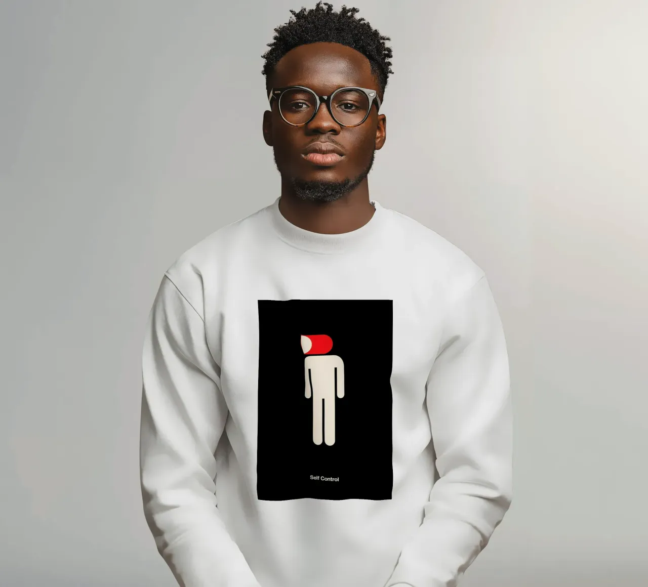 Self Control felpa da Viktor Hertz