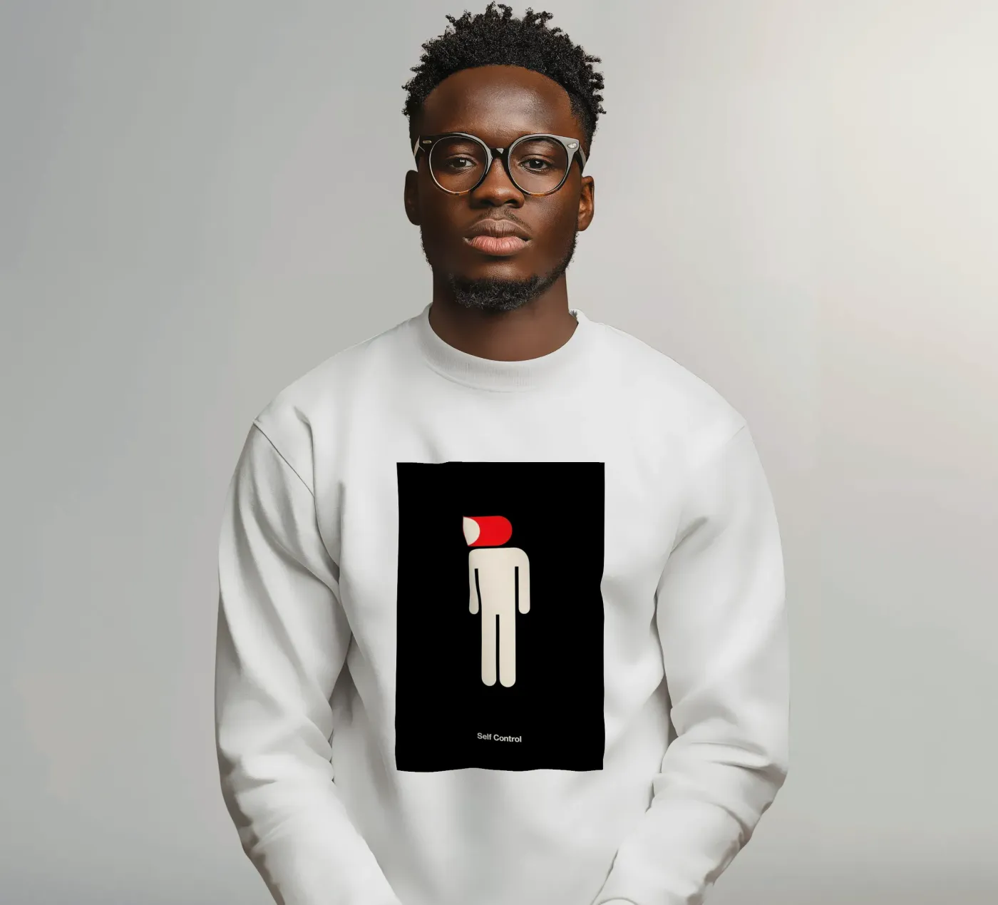 Self Control sweatshirt by Viktor Hertz