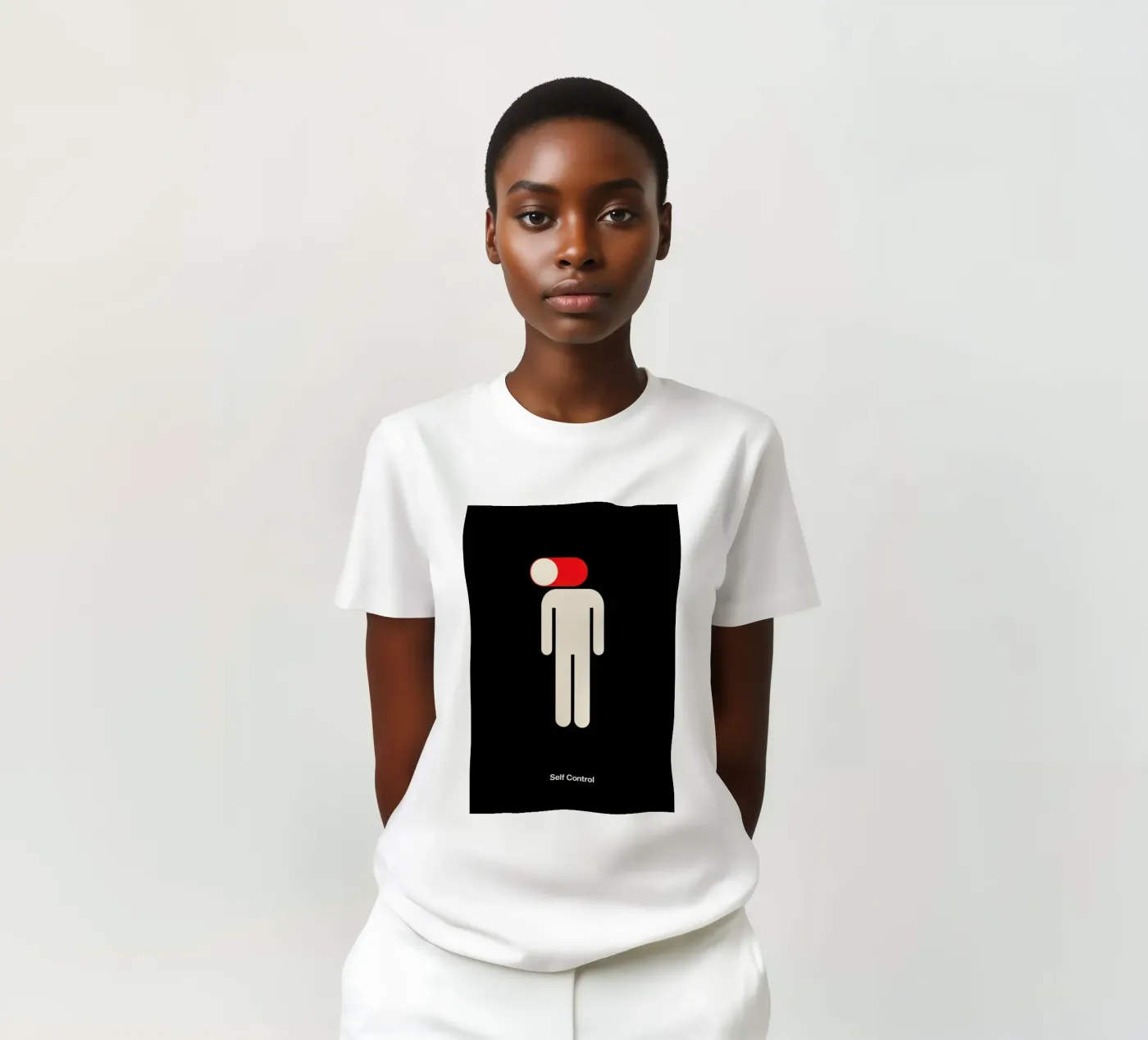 Self Control t-shirt da Viktor Hertz
