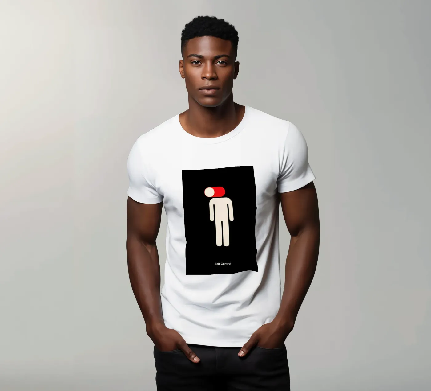 Self Control t-shirt da Viktor Hertz
