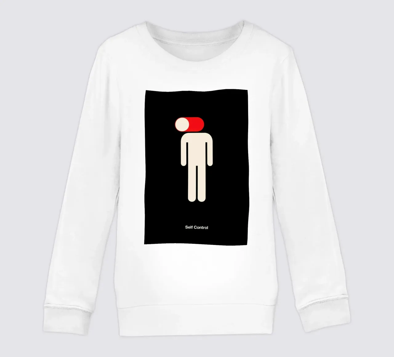 Self Control felpa bambino da Viktor Hertz