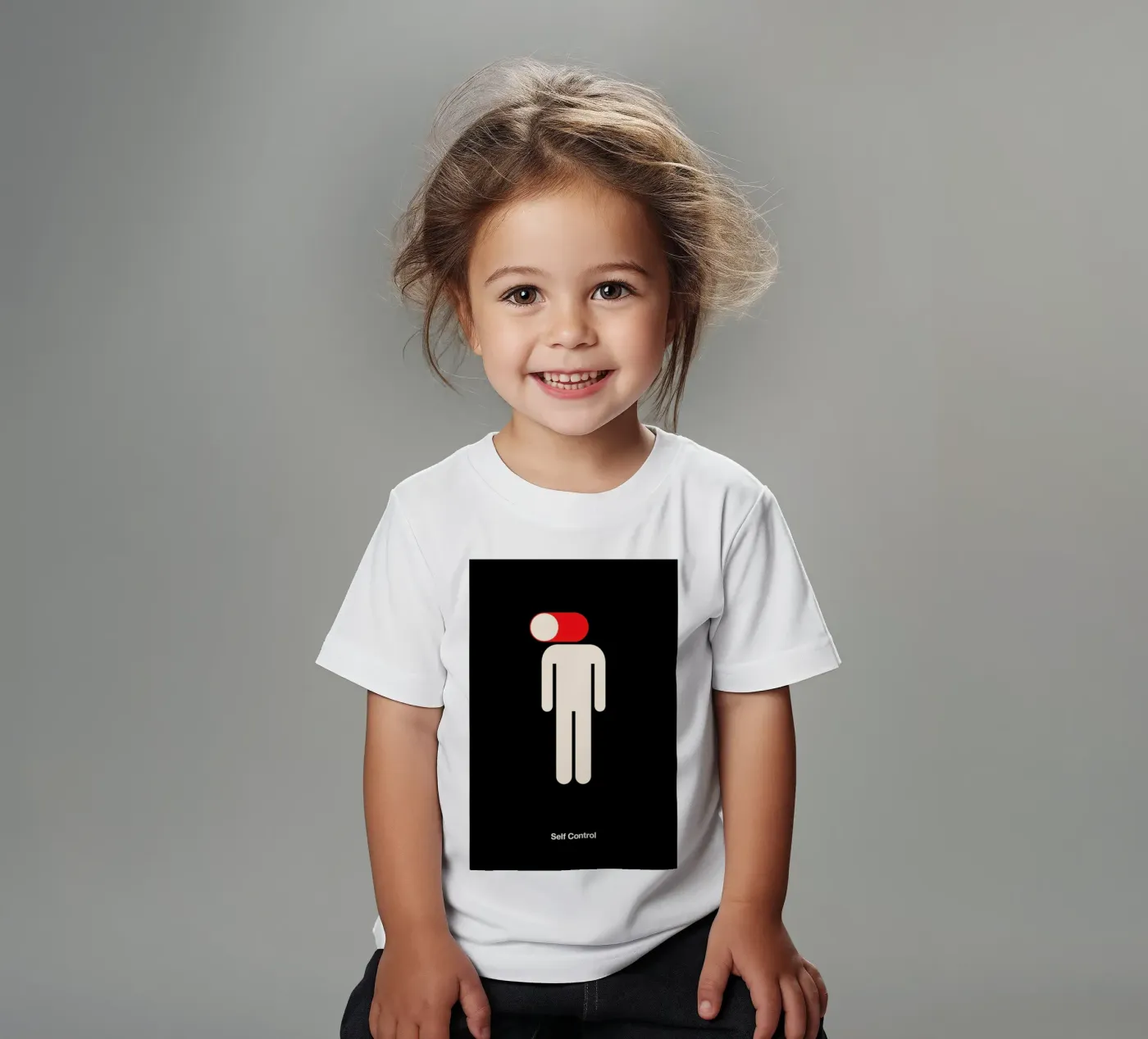 Self Control Kinder T-Shirt von Viktor Hertz