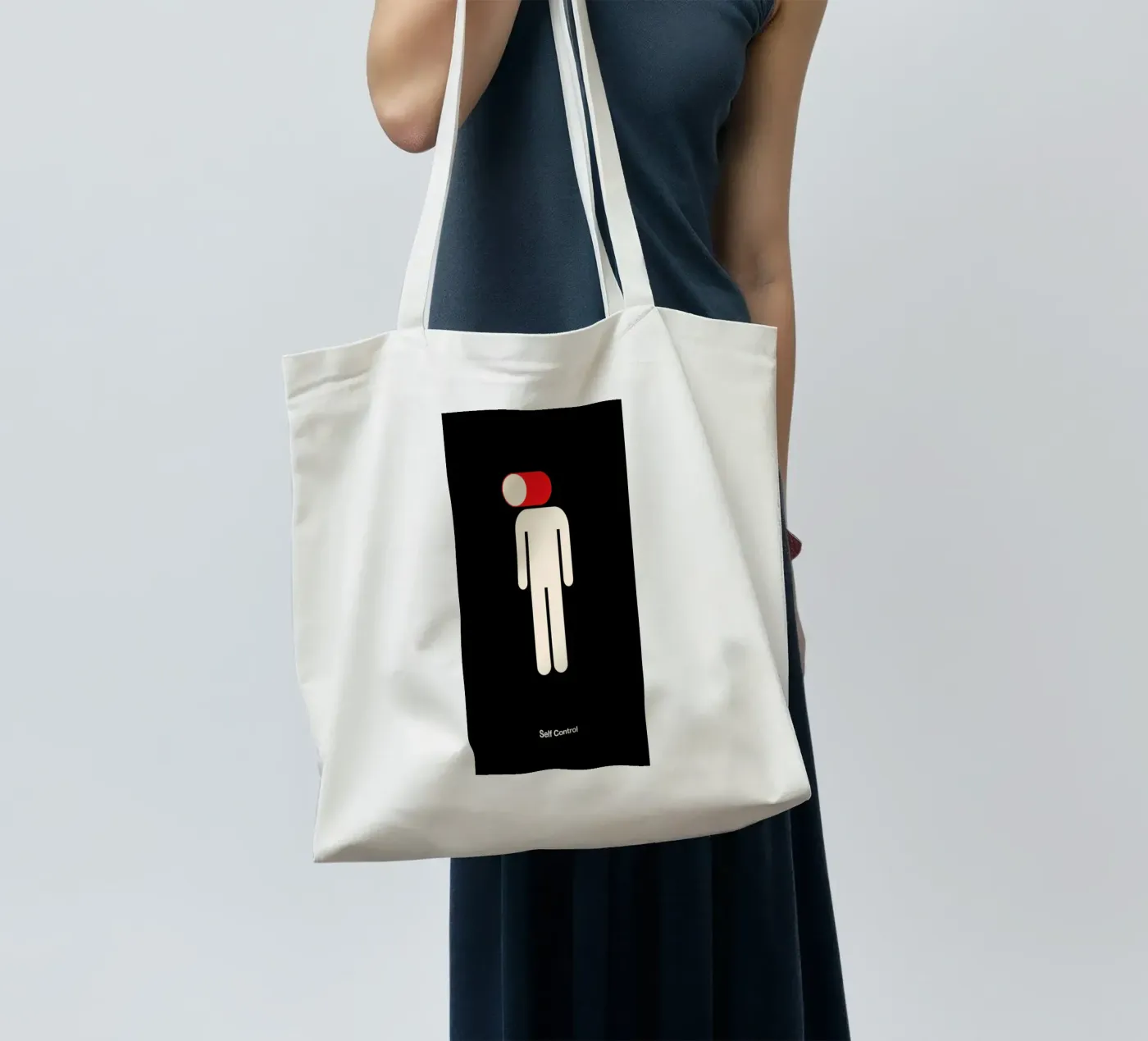 Self Control tote bag by Viktor Hertz
