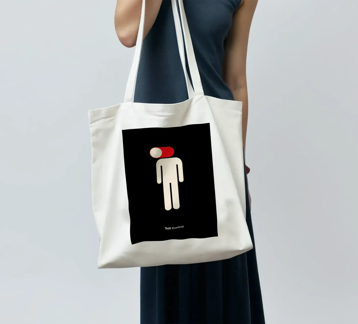Self Control tote bag by Viktor Hertz