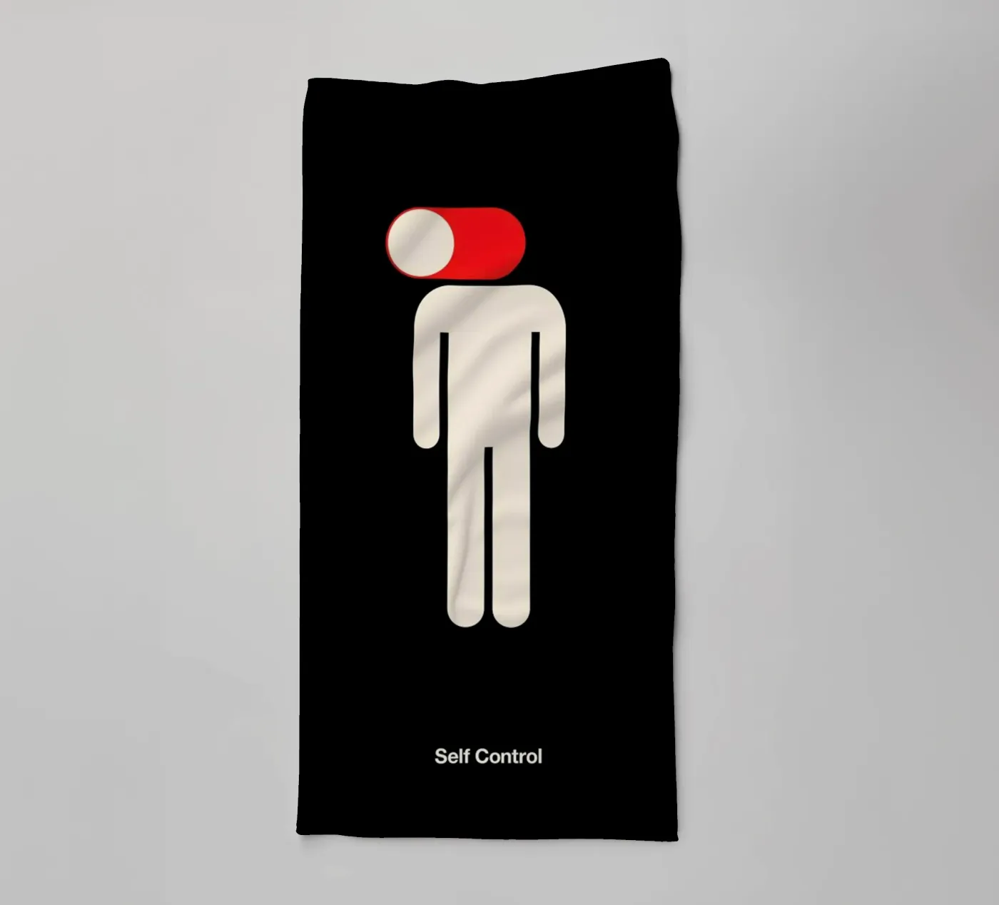 Self Control Handtuch von Viktor Hertz