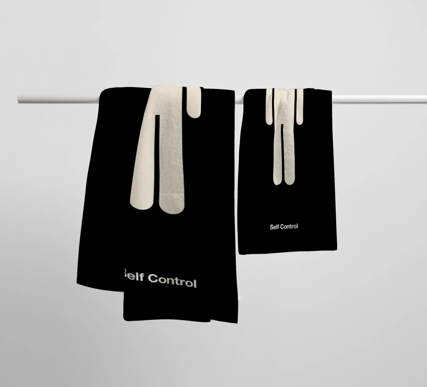 Self Control asciugamano da bagno da Viktor Hertz