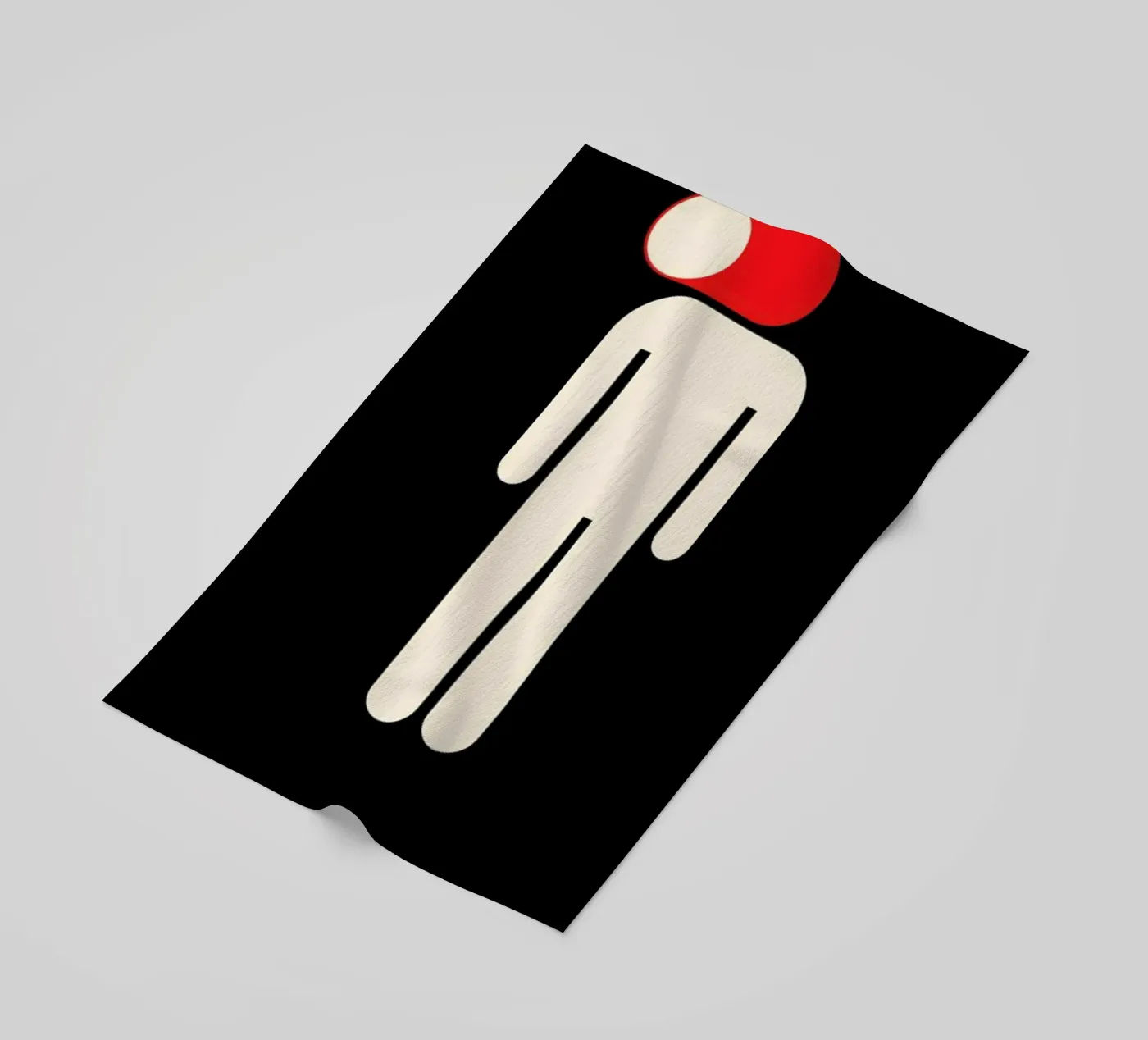 Self Control strandhanddoek van Viktor Hertz