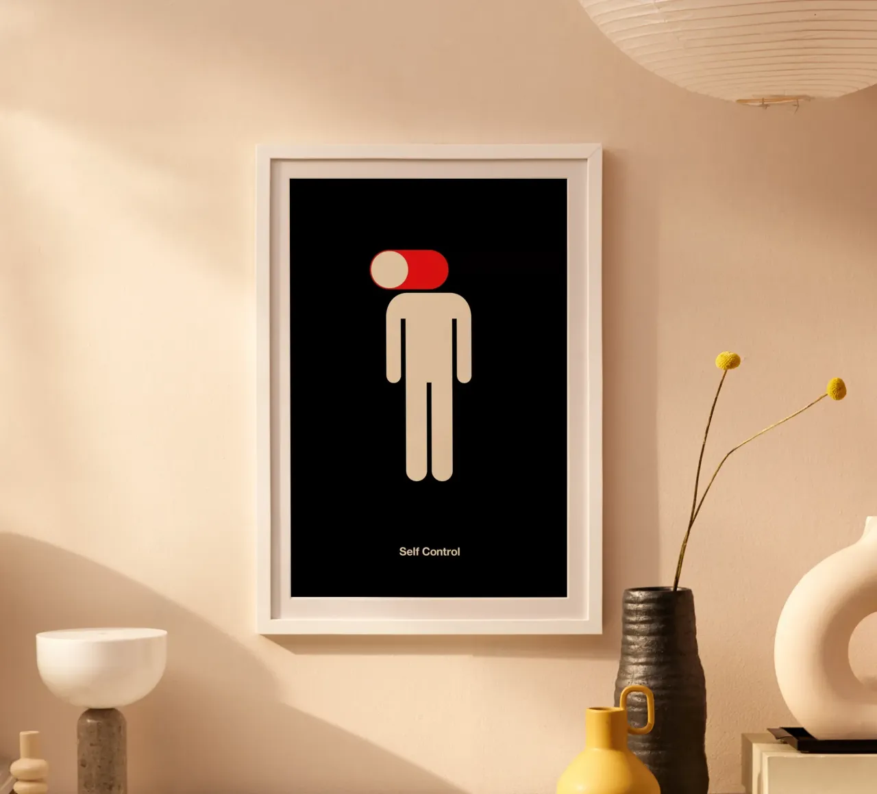 Self Control poster by Viktor Hertz