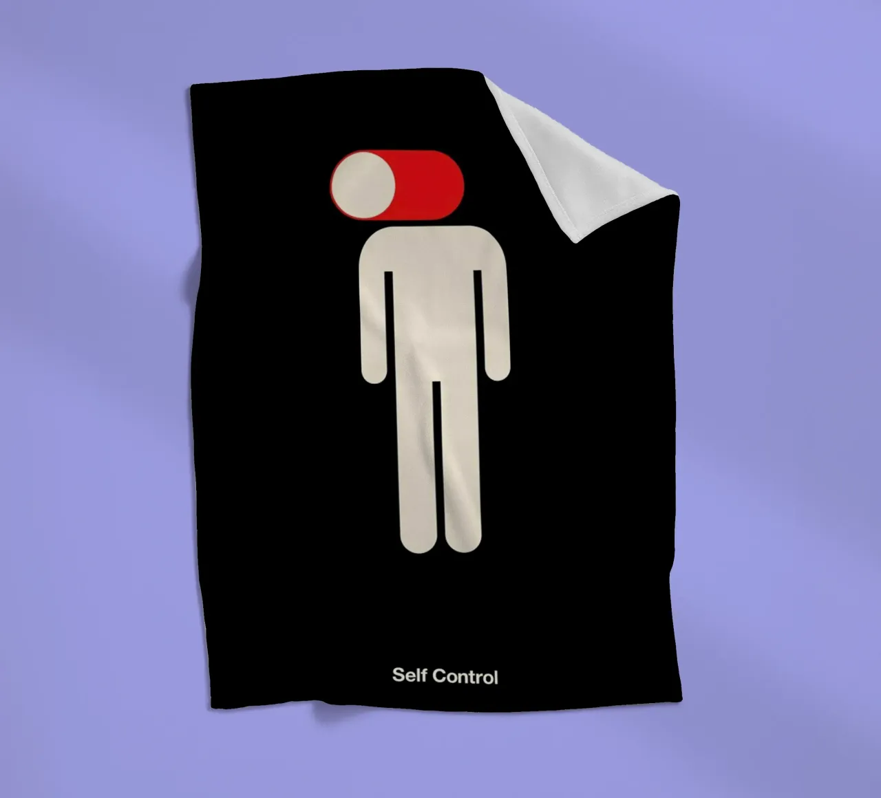 Self Control Fleecedecke von Viktor Hertz