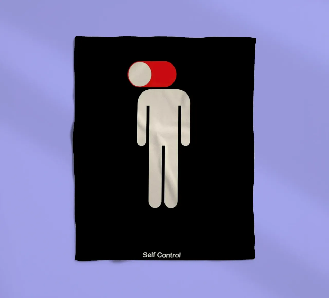 Self Control Fleecedecke von Viktor Hertz