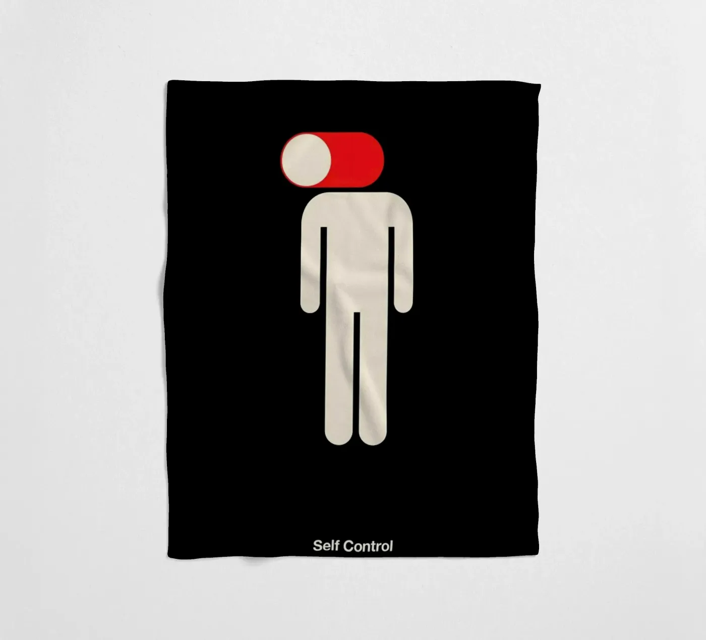 Self Control fleecedeken van Viktor Hertz