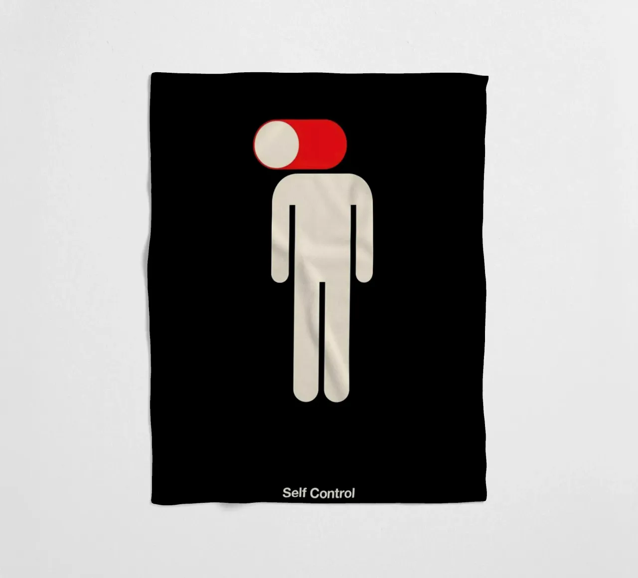Self Control Fleecedecke von Viktor Hertz