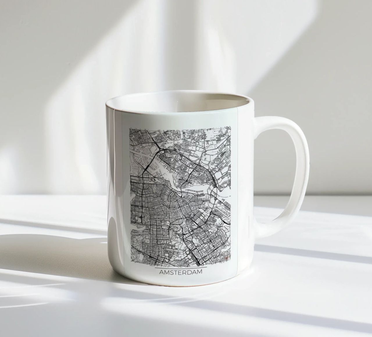 Amsterdam Minimal tazza in ceramica da Hubert Roguski