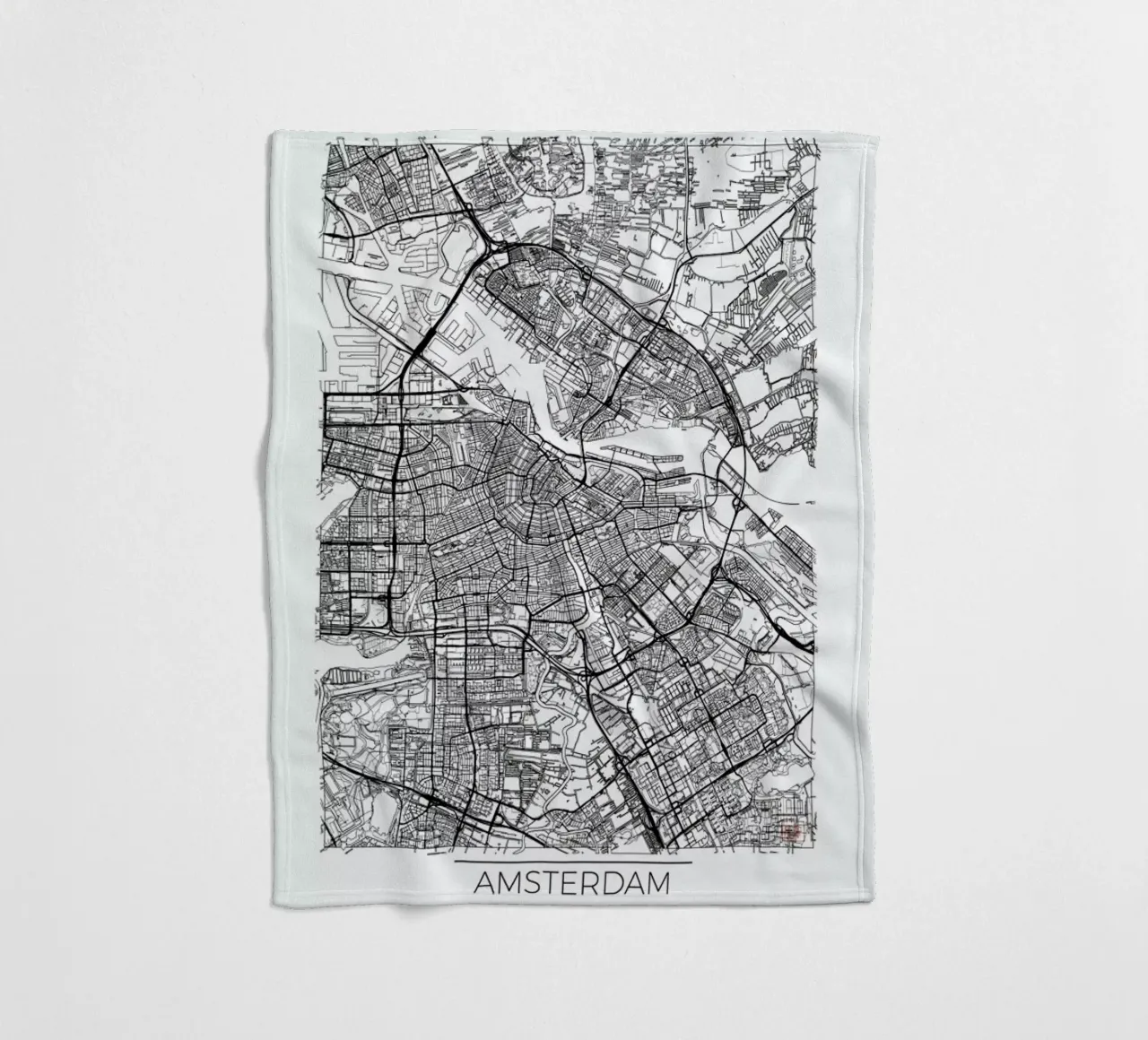 Amsterdam Minimal coperta in pile da Hubert Roguski